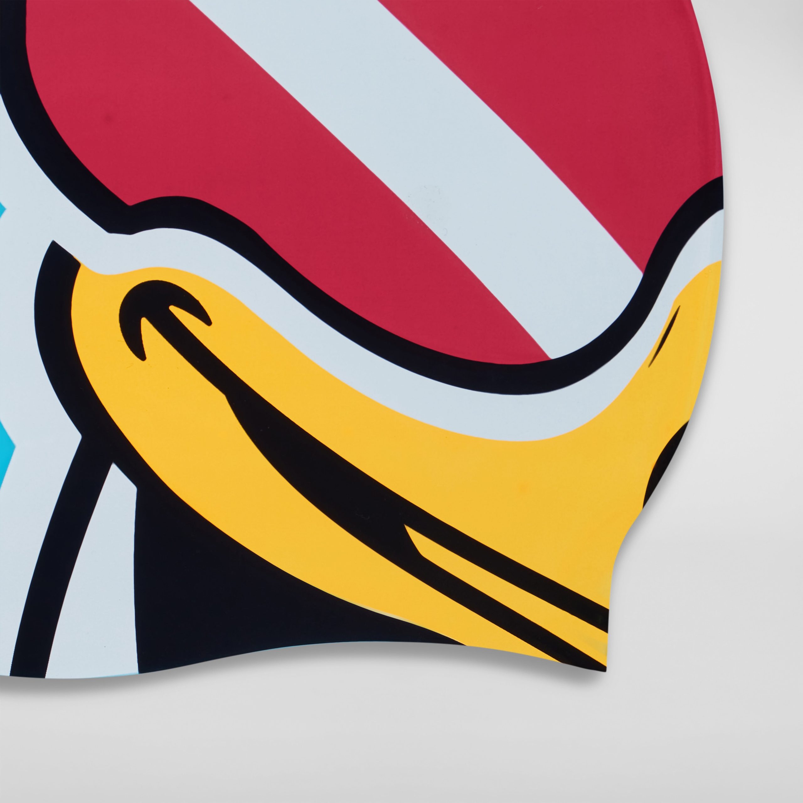 Kids Learn to Swim Penguin Printed Cap Blue - Image 3