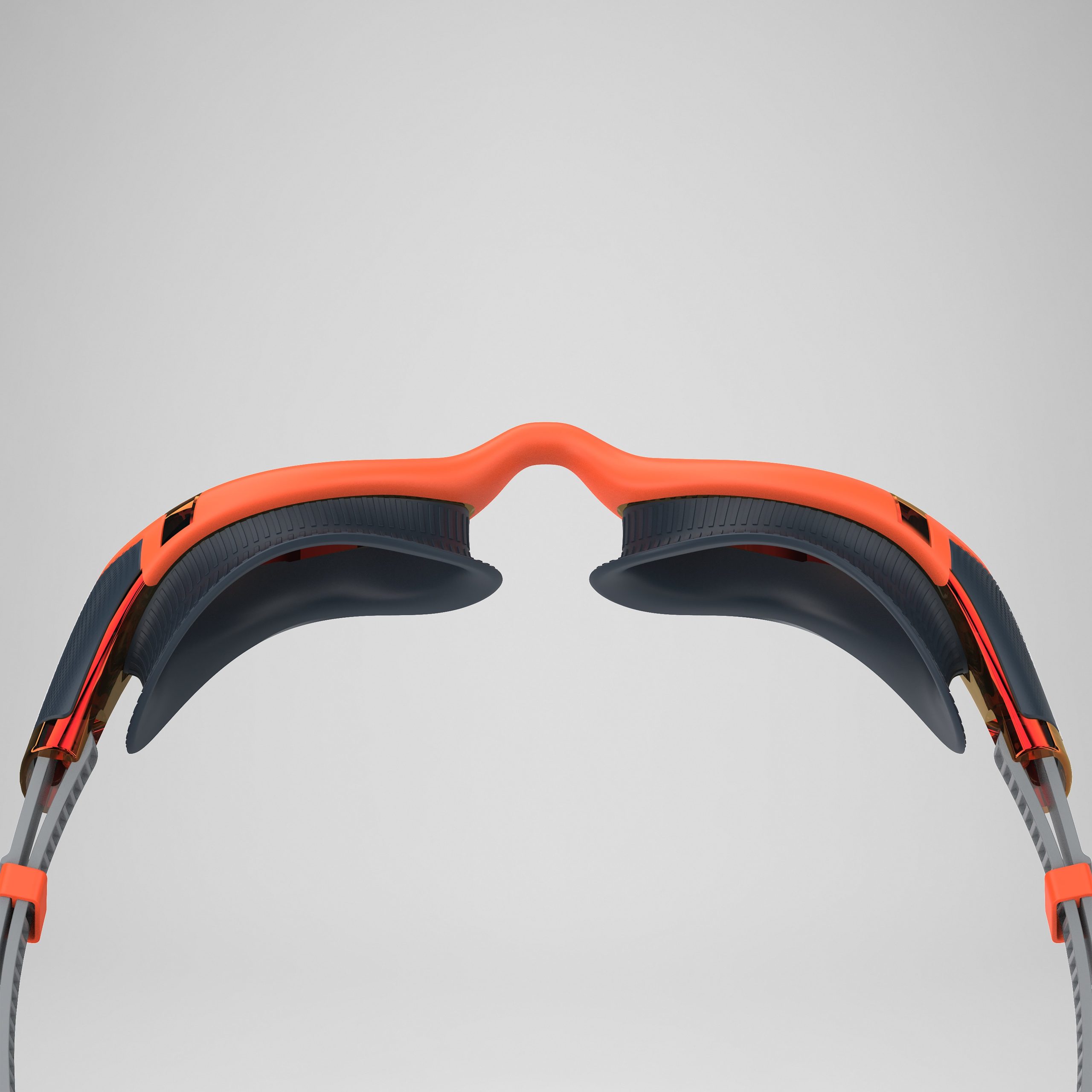 Adult Biofuse 2.0 Mirror Goggles Orange/Grey - Image 4