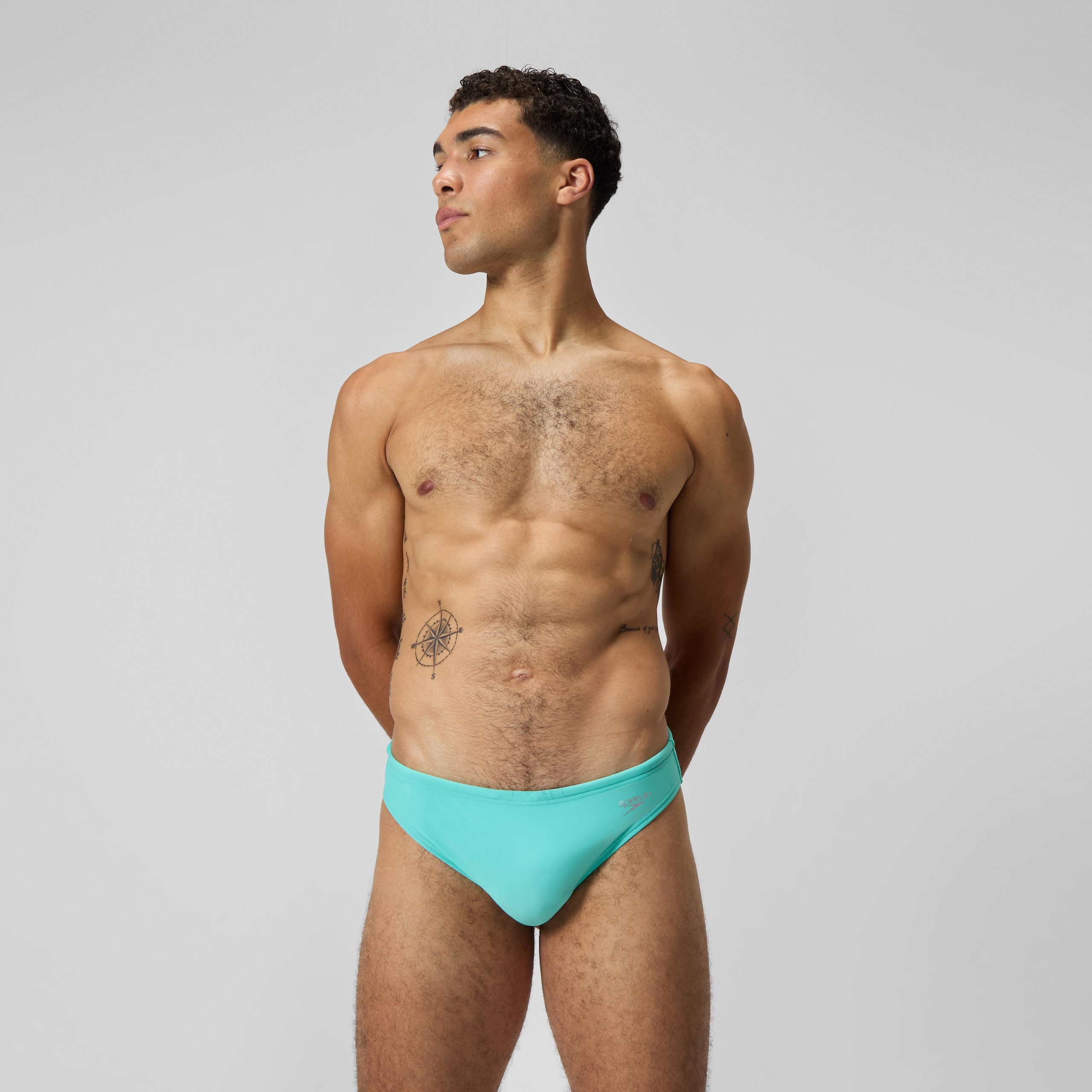 Men's Solid Beachstar Brief Blue - Image 2