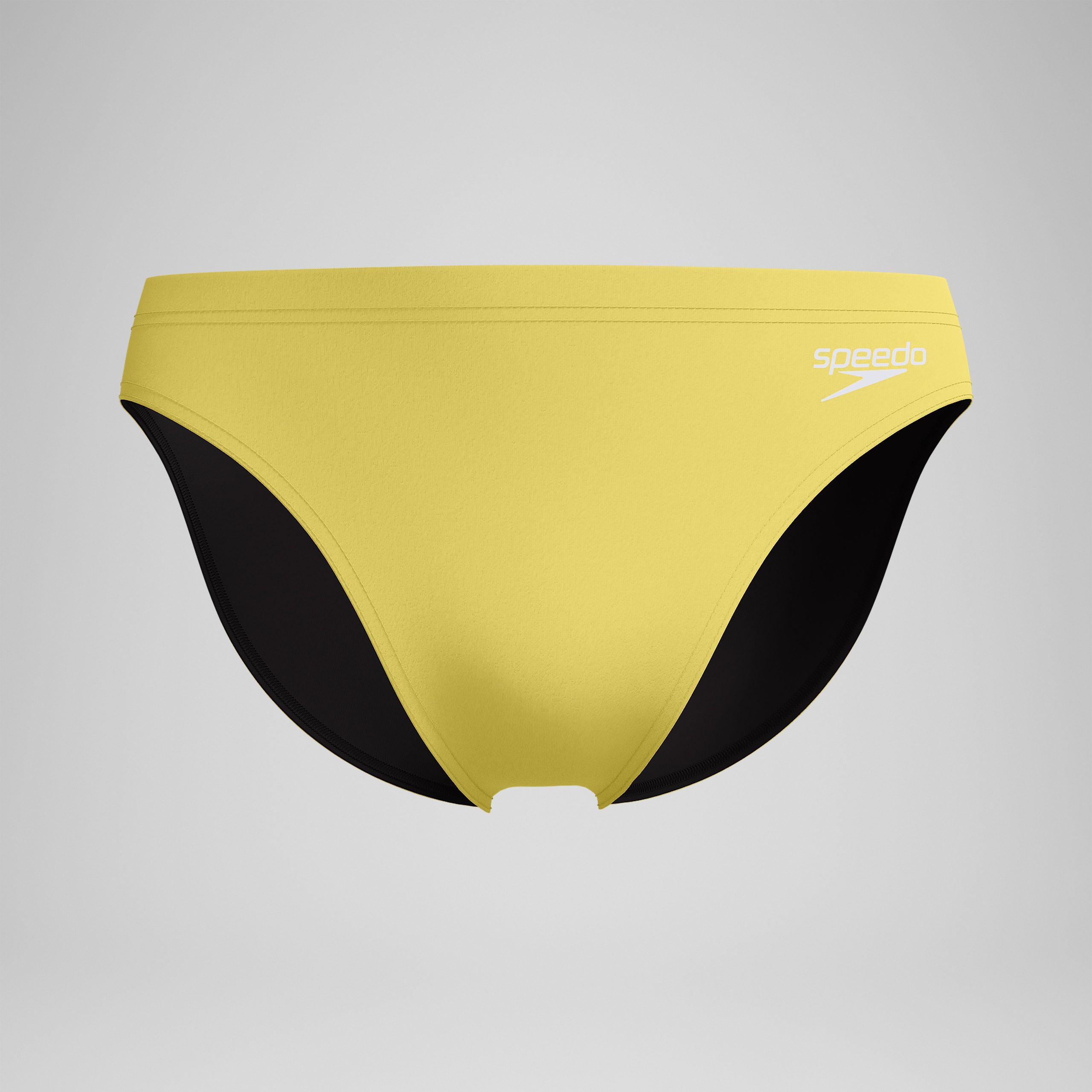 Men's Solid Beachstar Brief Yellow - Image 5