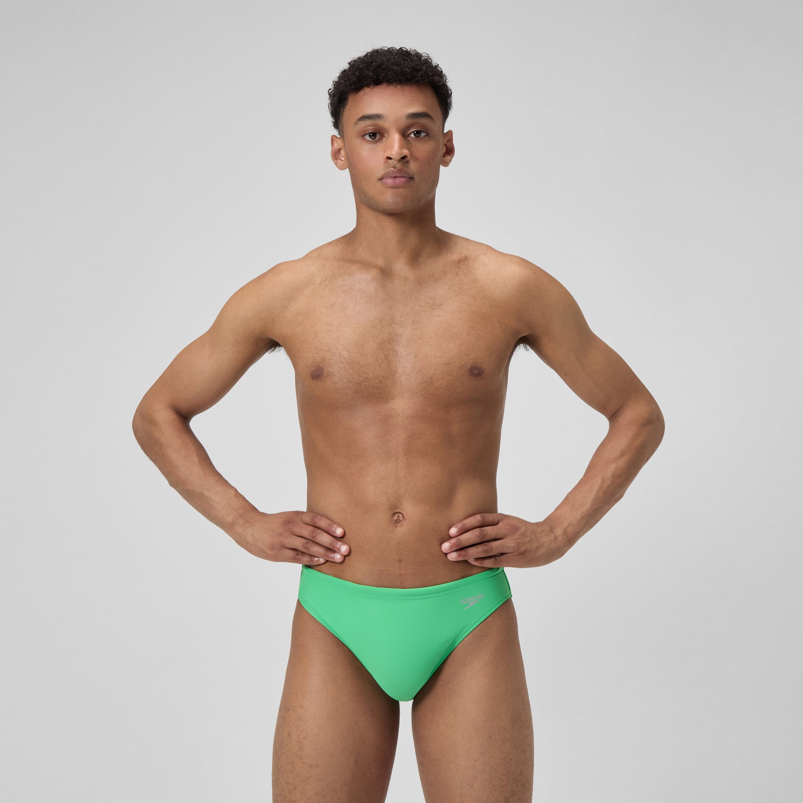 Men's Solid Beachstar Brief Green - Image 2