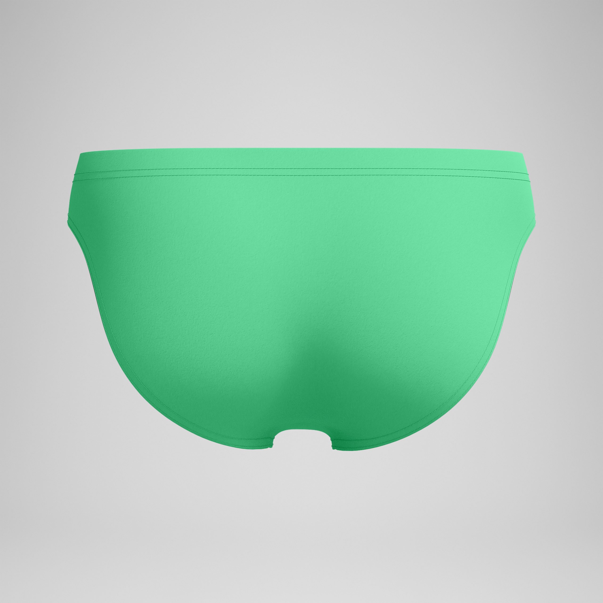 Men's Solid Beachstar Brief Green - Image 7
