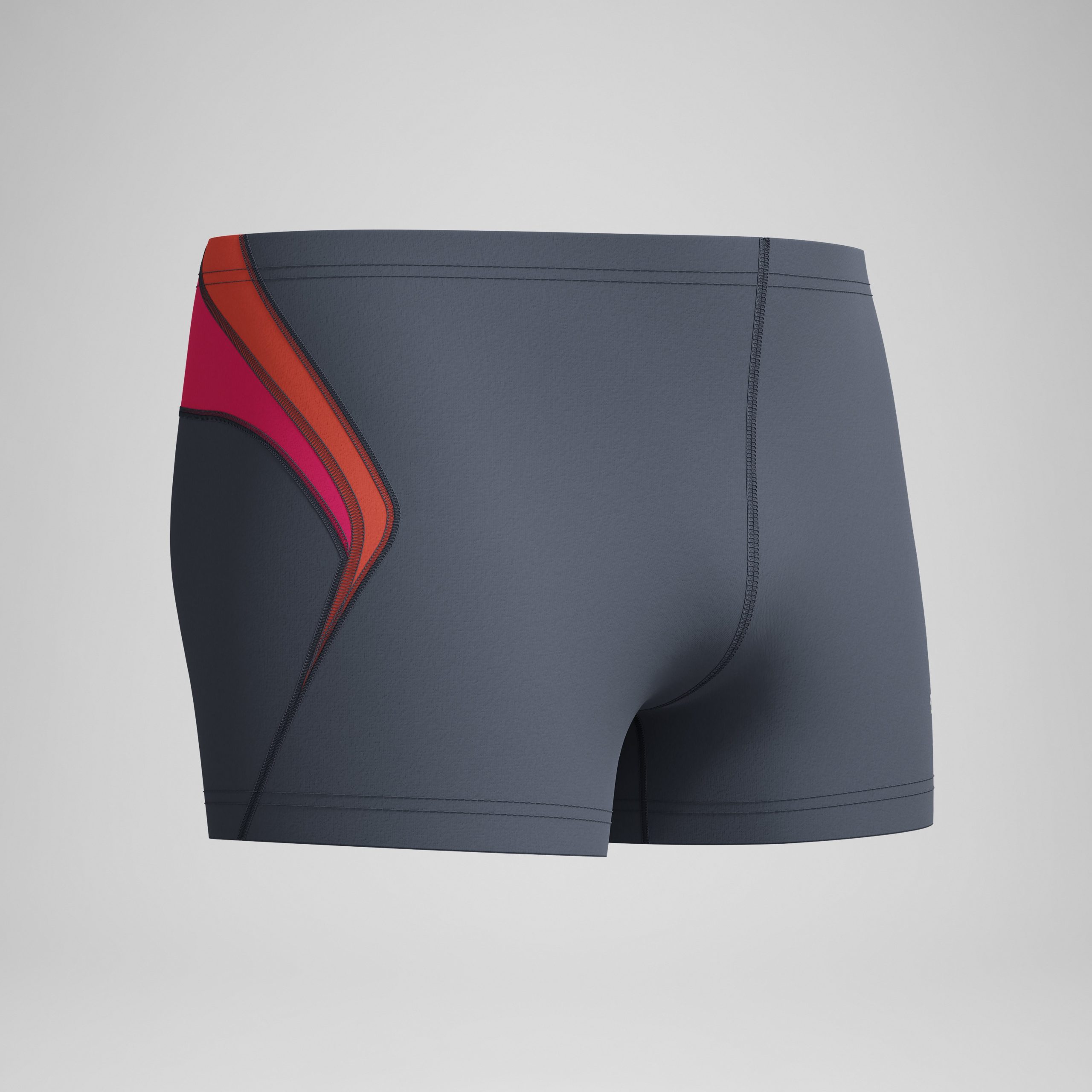 Men's Beachstar Splice Aquashorts Grey/Pink - Image 5