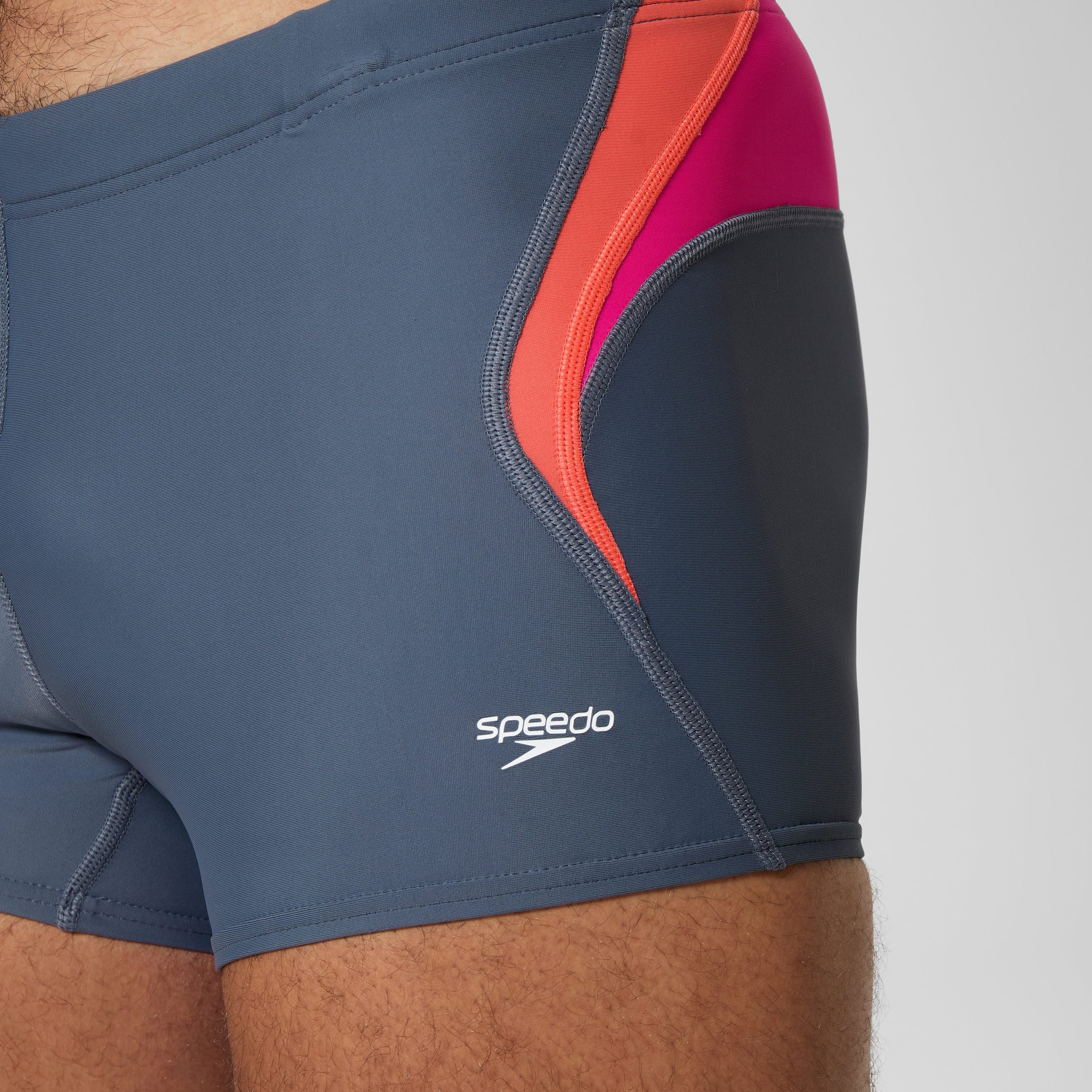 Men's Beachstar Splice Aquashorts Grey/Pink - Image 8