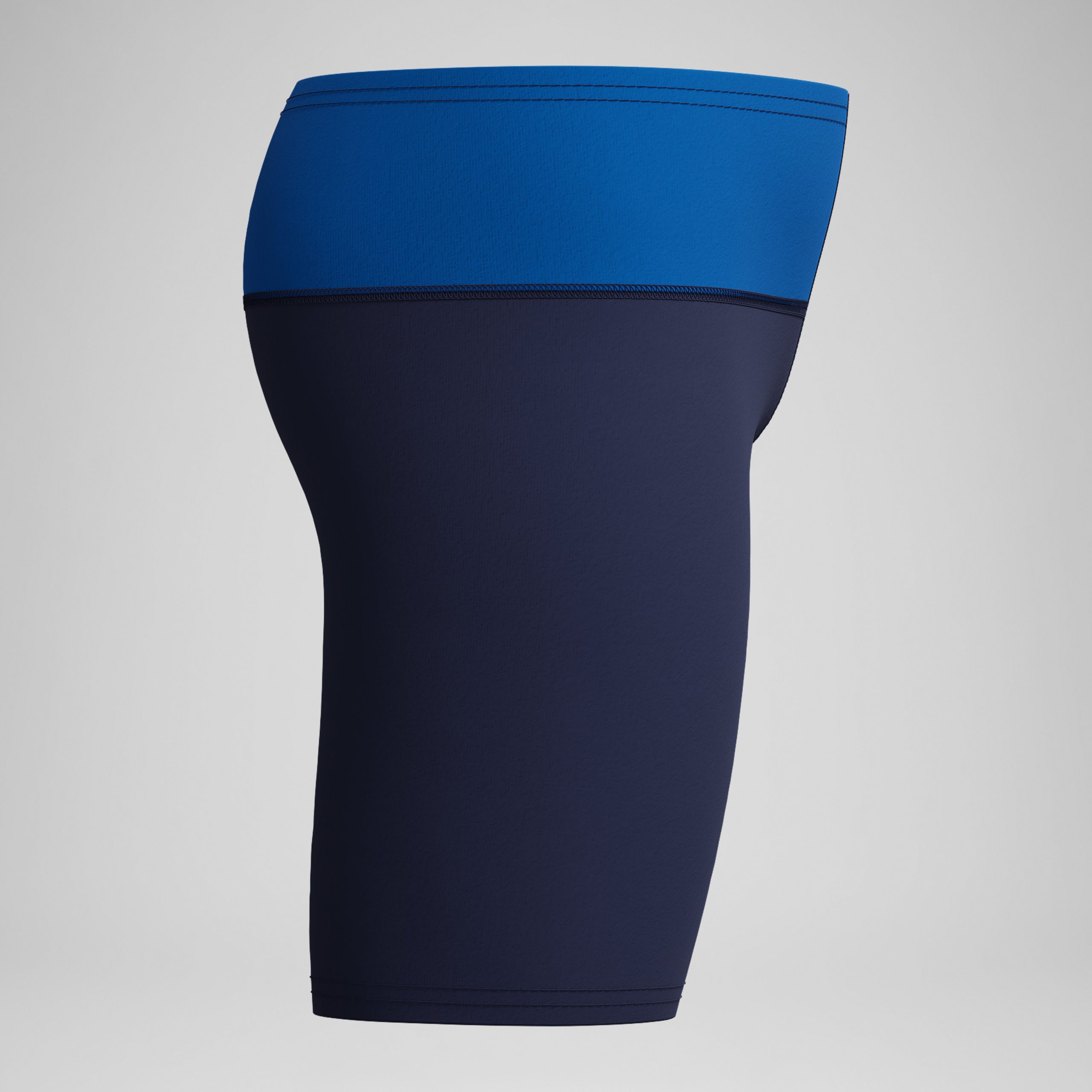 Boys Solid Splice Jammer Navy - Image 2