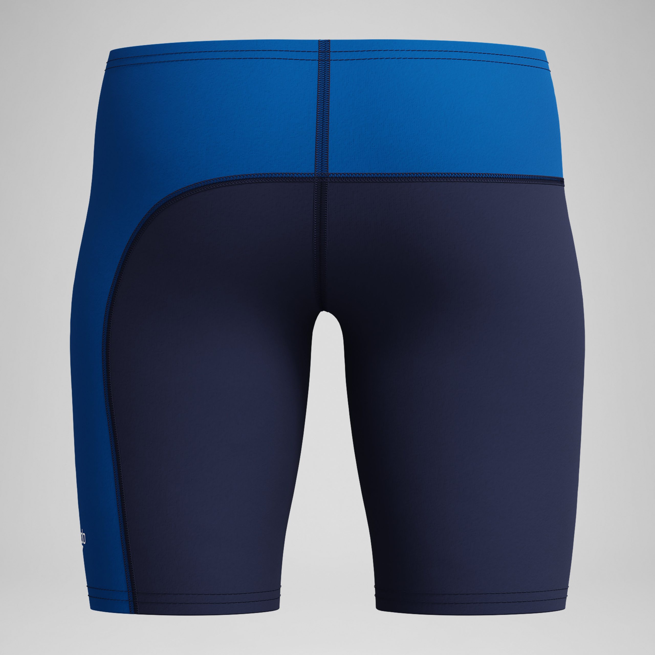 Boys Solid Splice Jammer Navy - Image 4