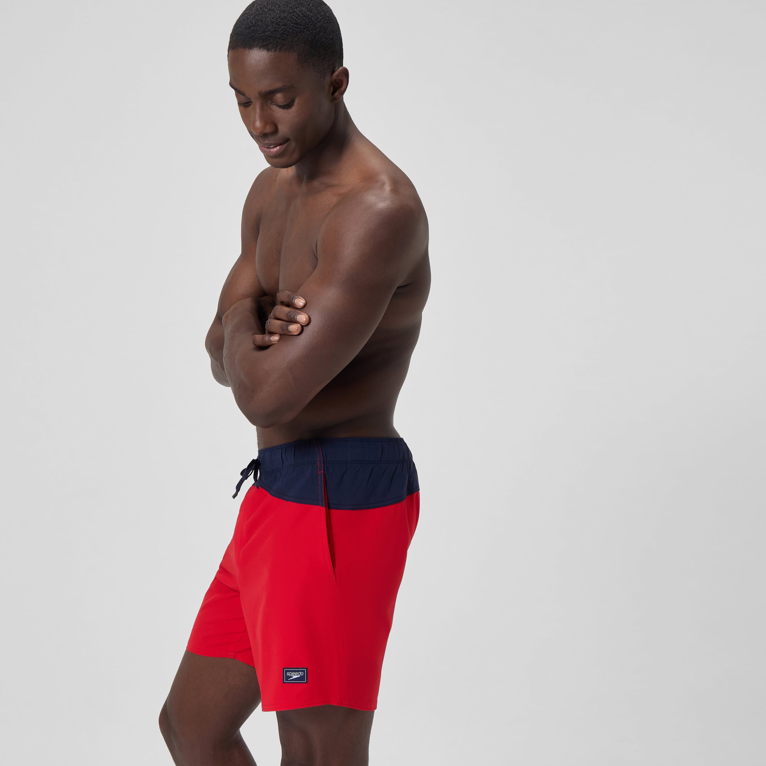 Men's Marina Flex Volley Swim Shorts Red - Image 3
