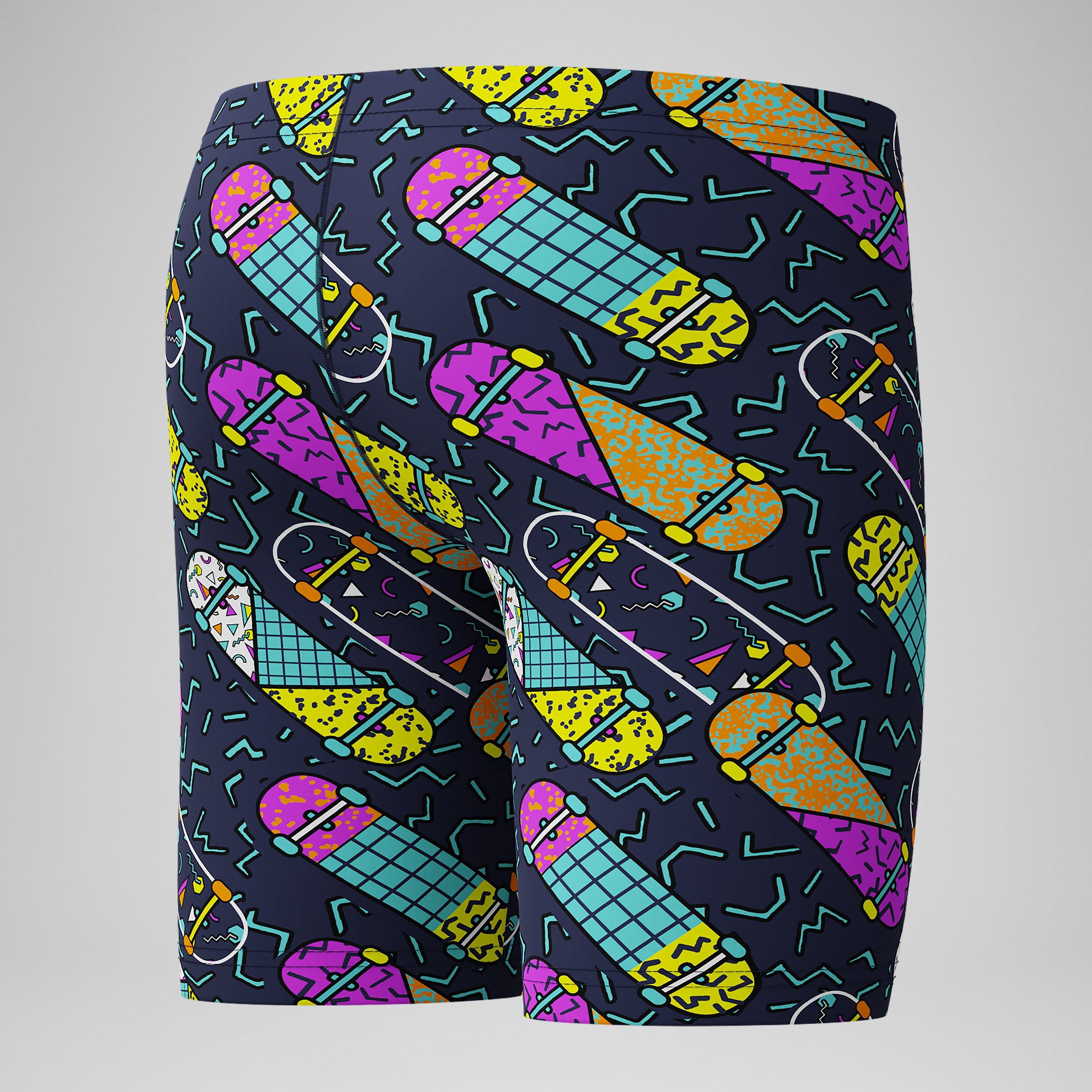 Boys Print Jammer Purple - Image 3