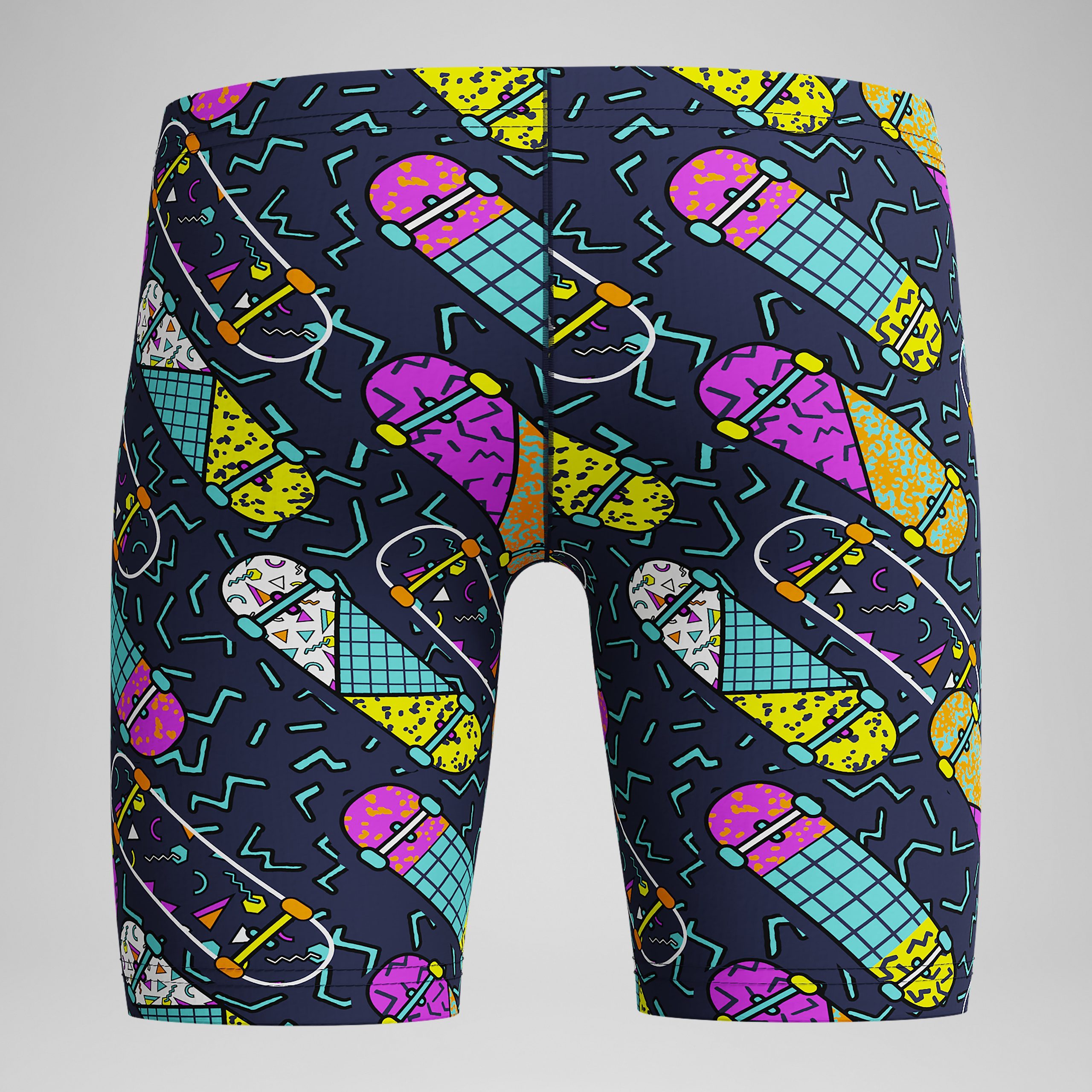 Boys Print Jammer Purple - Image 4