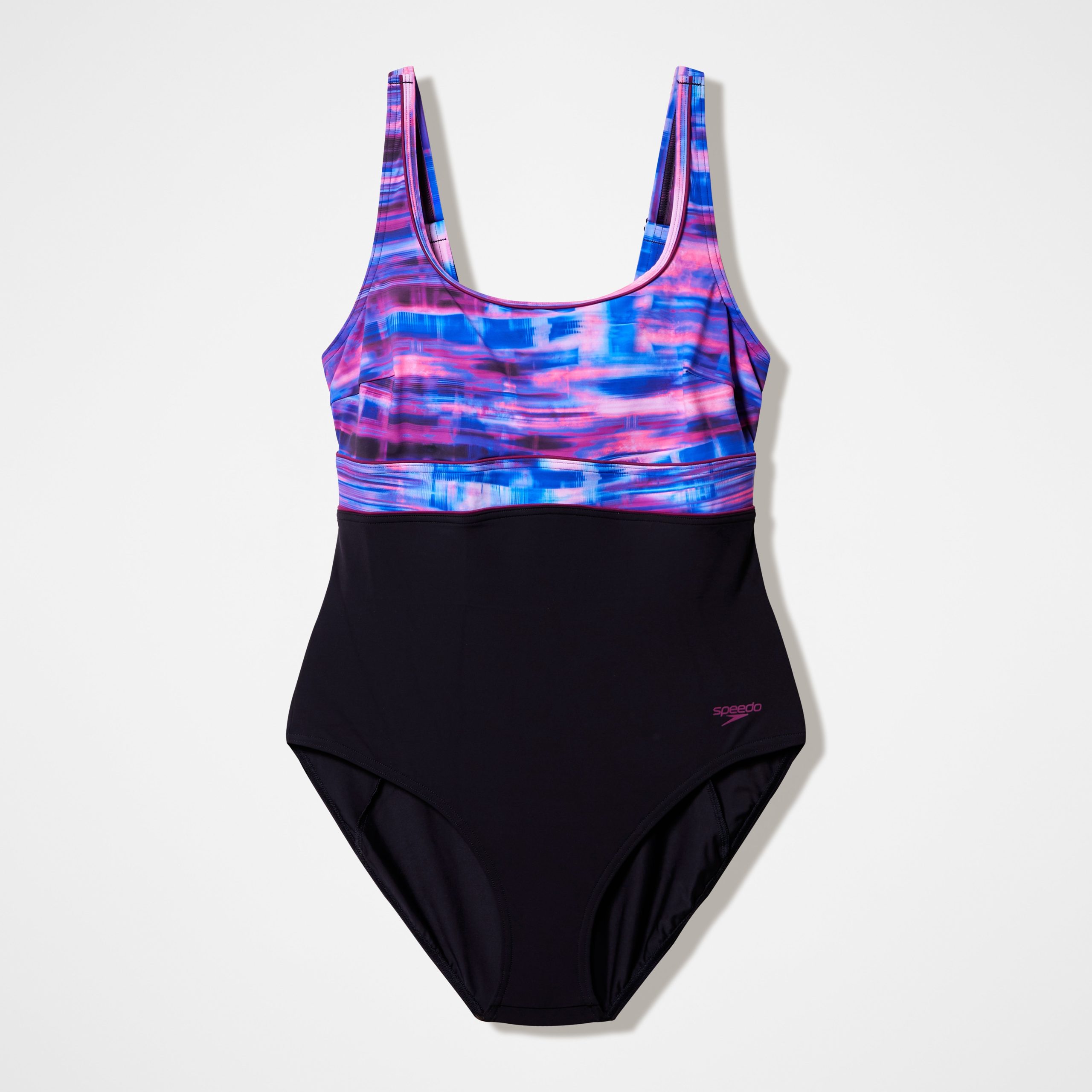 Women's Contour Eclipse Printed One Piece Black/Pink - Image 4