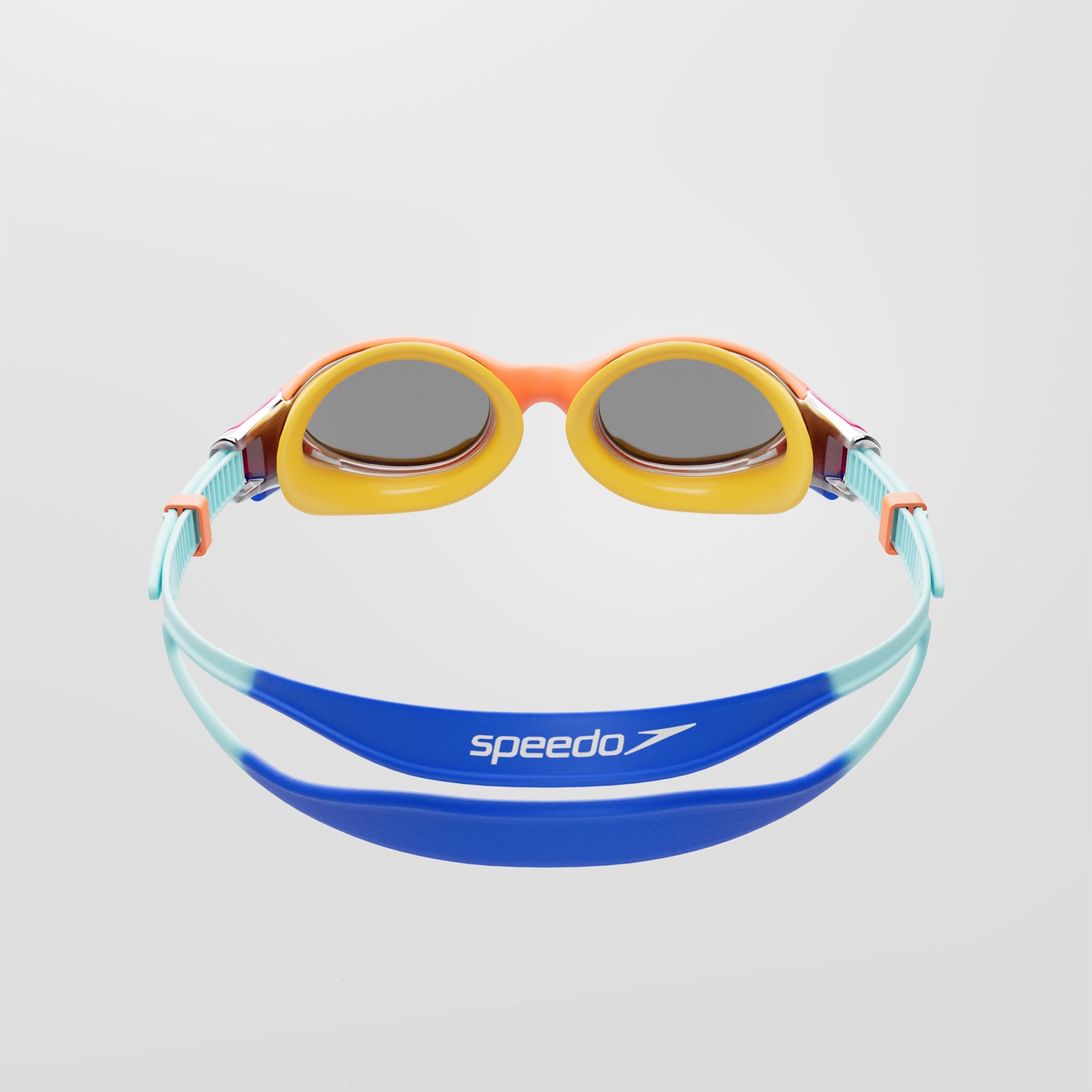 Biofuse 2.0 Junior Mirrored Goggles Orange/Blue - Image 2