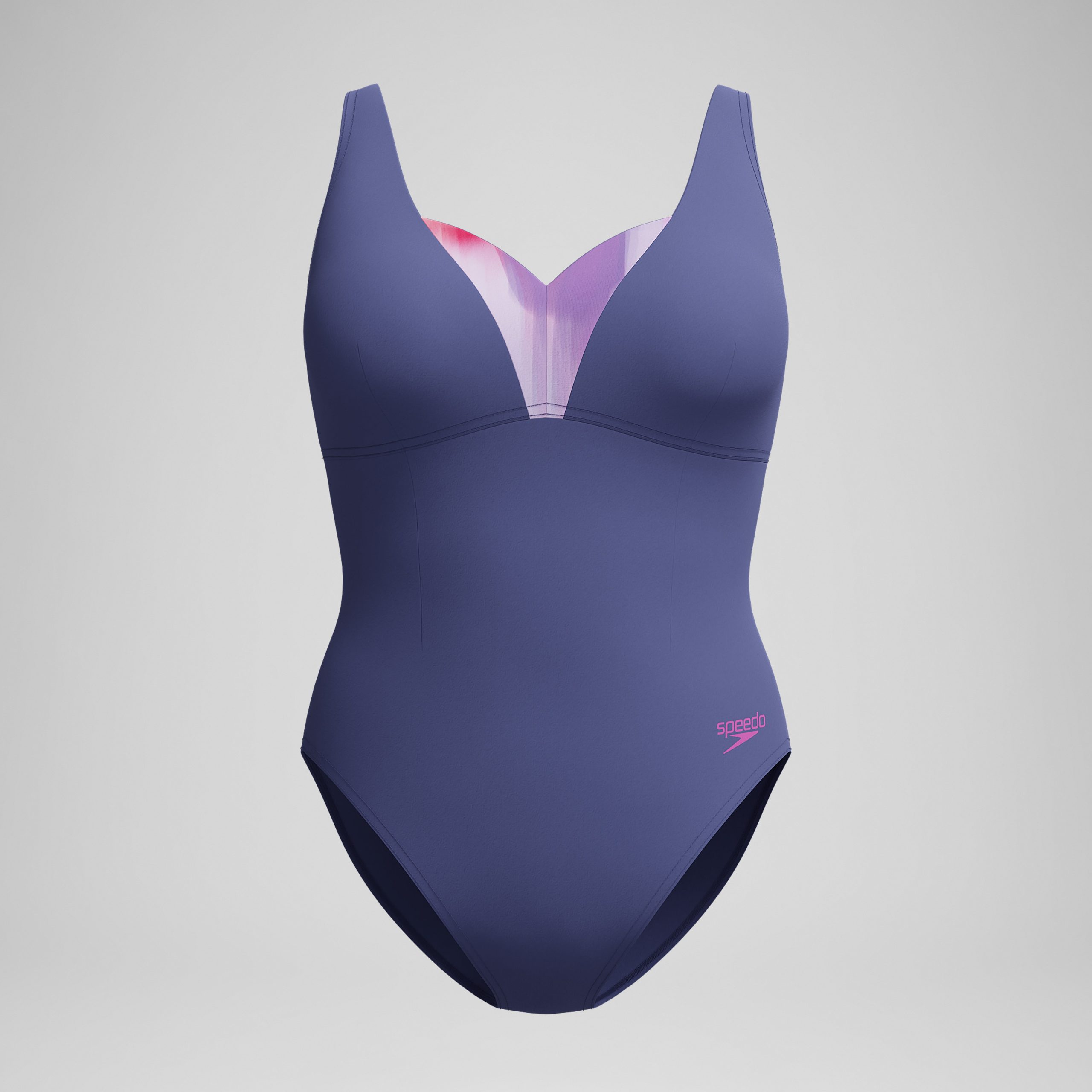 Women's Shaping Printed OpusGem DD+ Swimsuit Blue - Image 5
