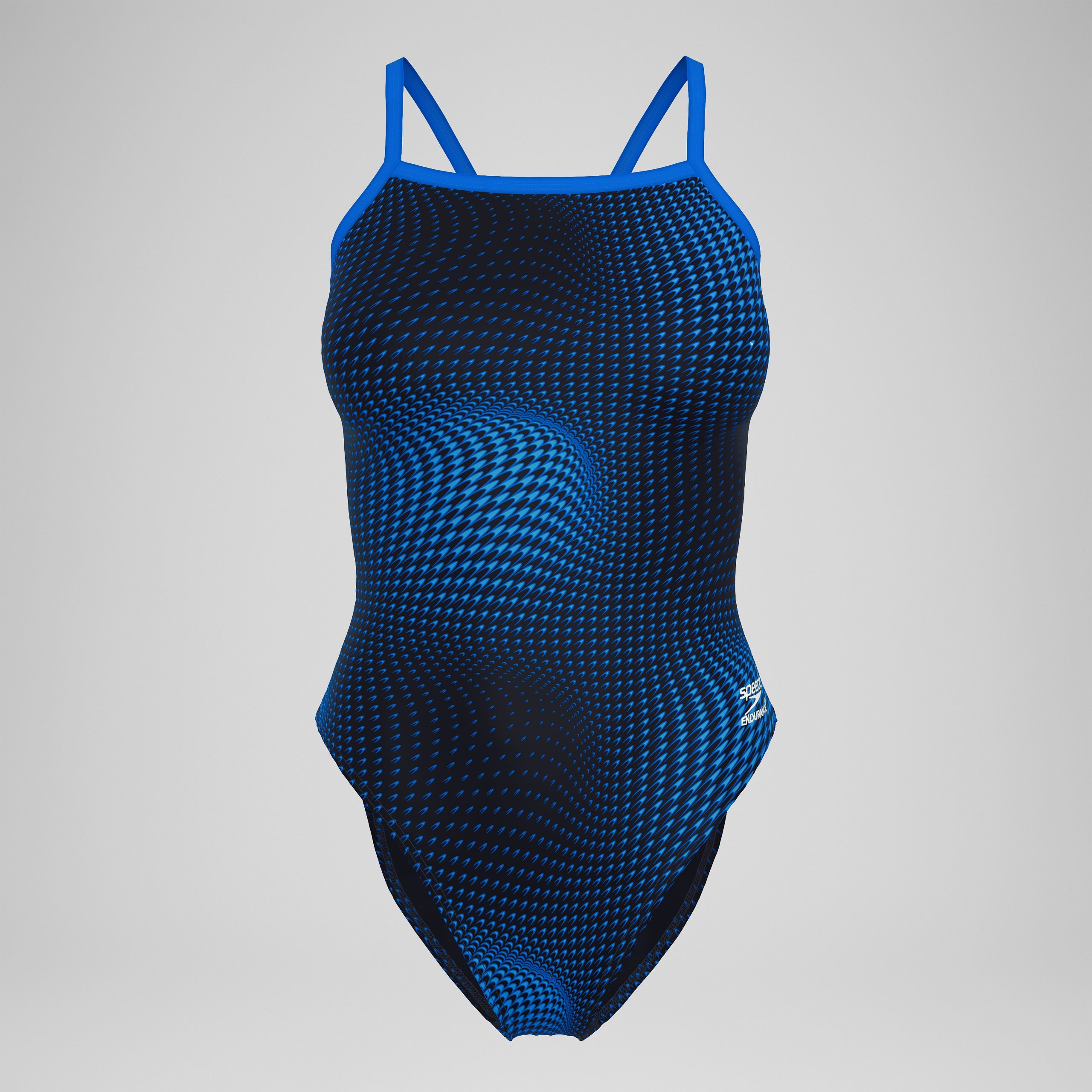 Women's Flow Flyback One Piece Black/Blue - Image 5