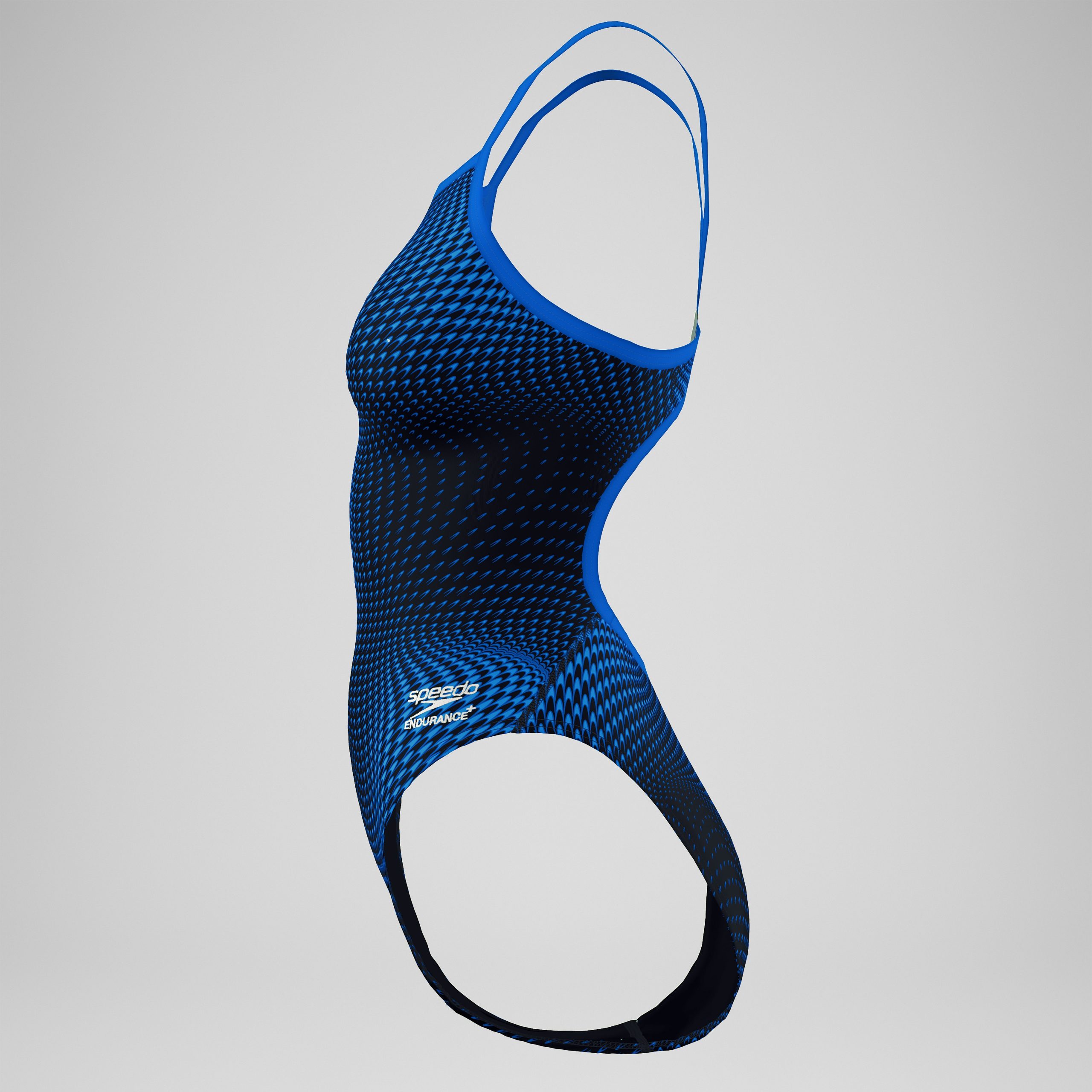 Women's Flow Flyback One Piece Black/Blue - Image 6