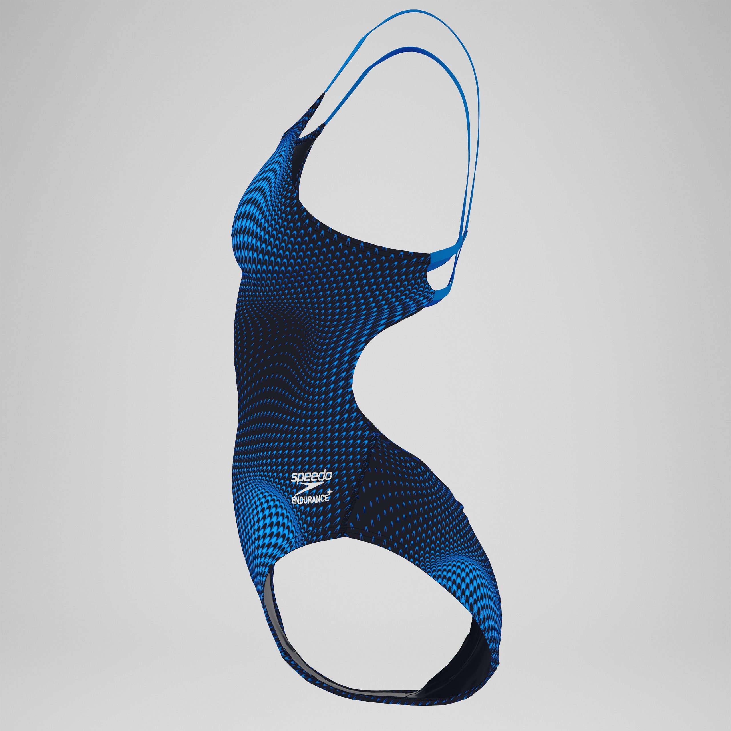 Women's Flow Strappy Crossback One Piece Blue - Image 6
