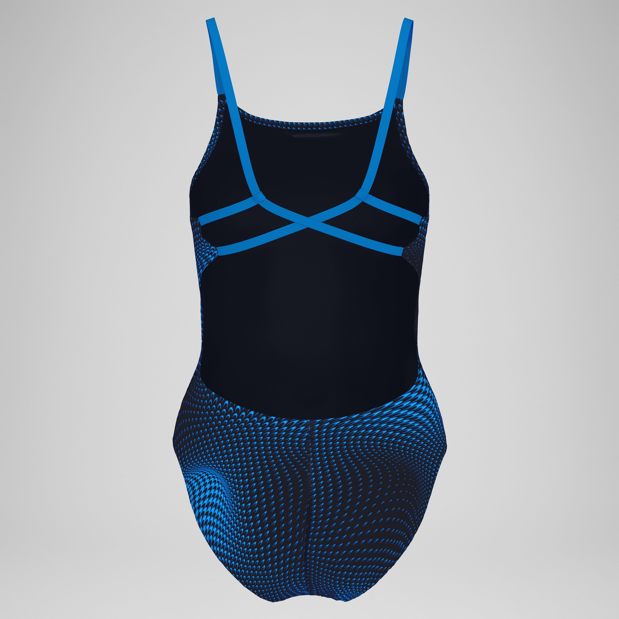 Women's Flow Strappy Crossback One Piece Blue - Image 7