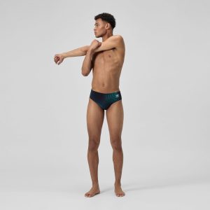 Men's Flow Brief Black/Blue