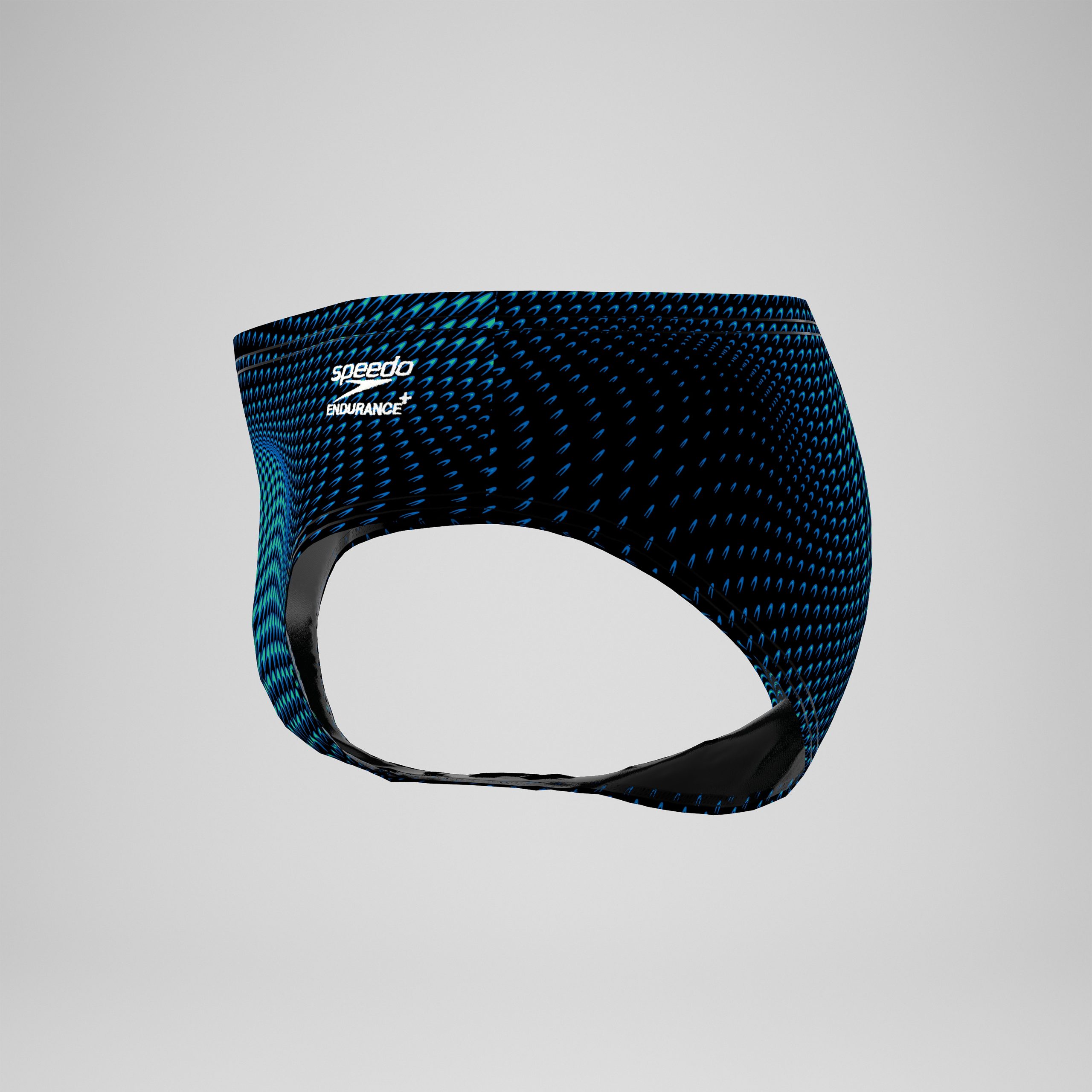 Men's Flow Brief Black/Blue - Image 6