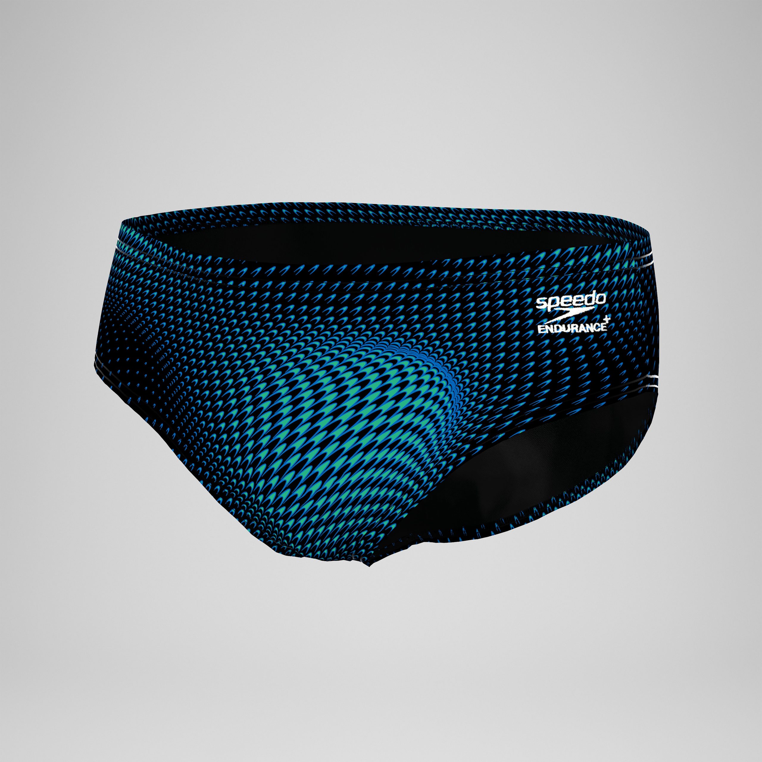 Men's Flow Brief Black/Blue - Image 8