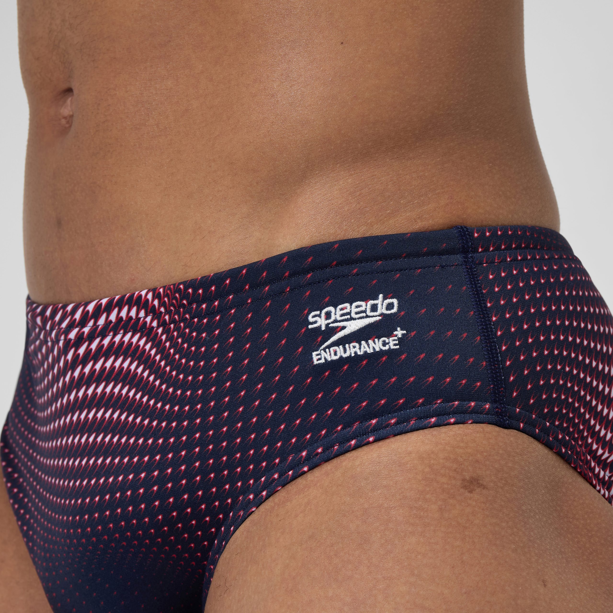 Men's Flow Brief Navy/Red - Image 9