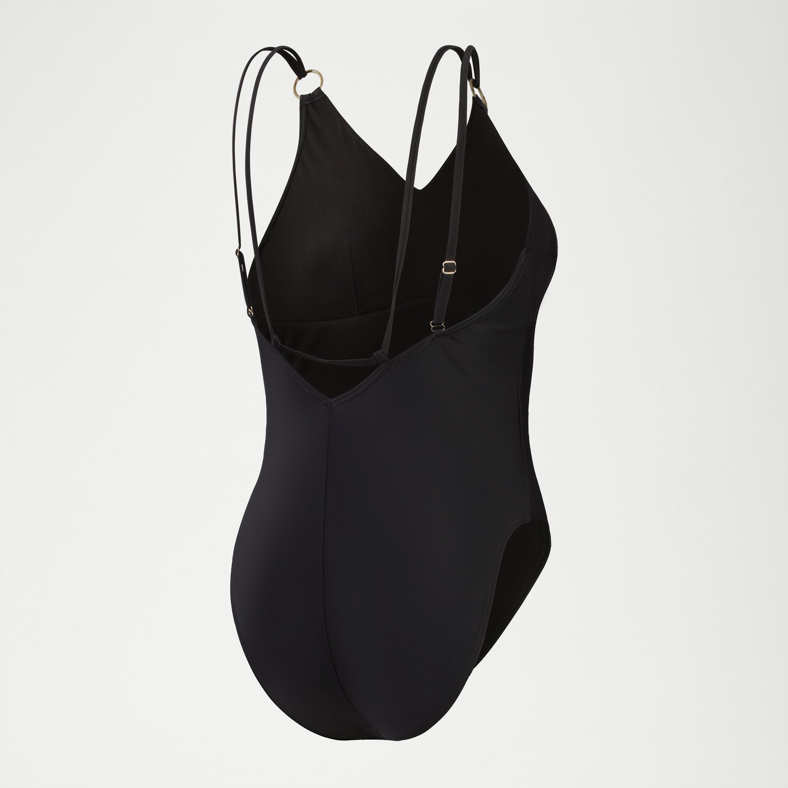 Women's Shaping Strappy One Piece Black - Image 2