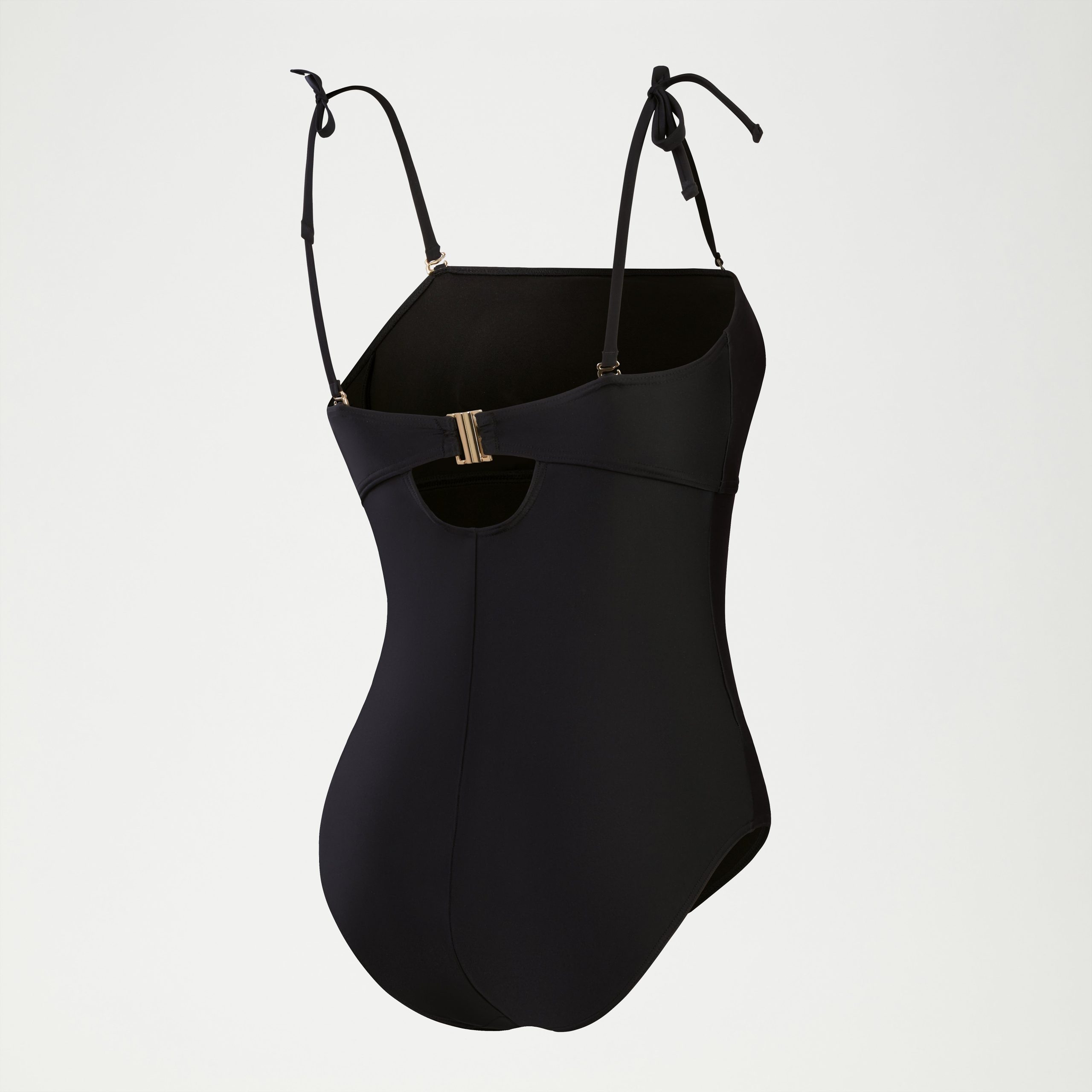 Women's Shaping Bandeau One Piece Black - Image 2