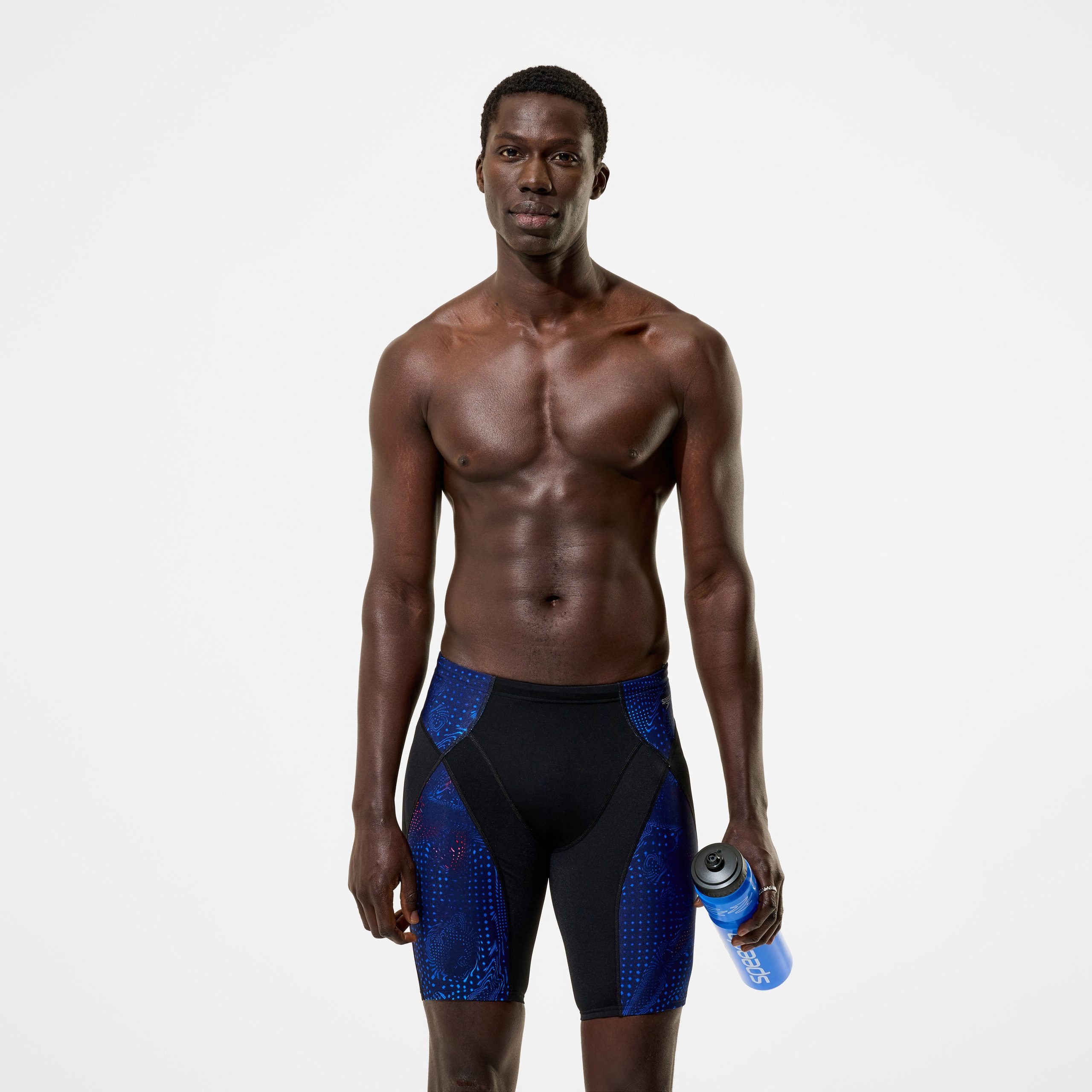 Men's Endurance+ MAX Compression Jammer Black/Blue