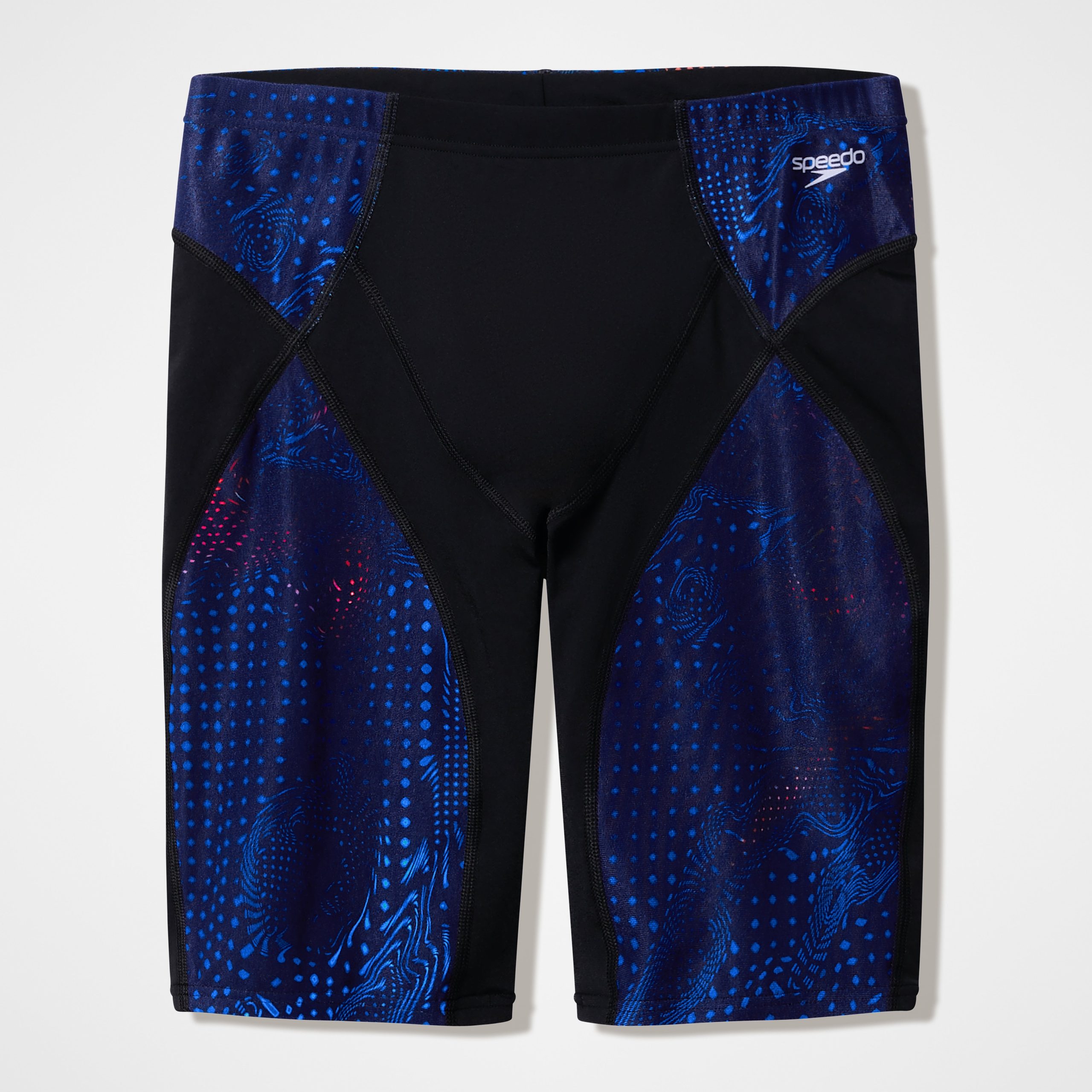 Men's Endurance+ MAX Compression Jammer Black/Blue - Image 4