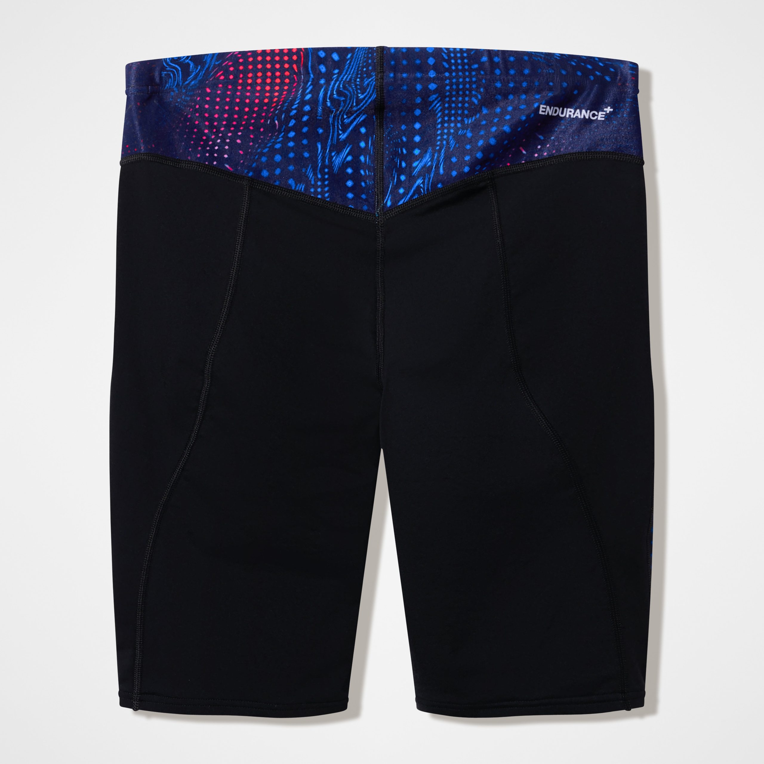Men's Endurance+ MAX Compression Jammer Black/Blue - Image 5