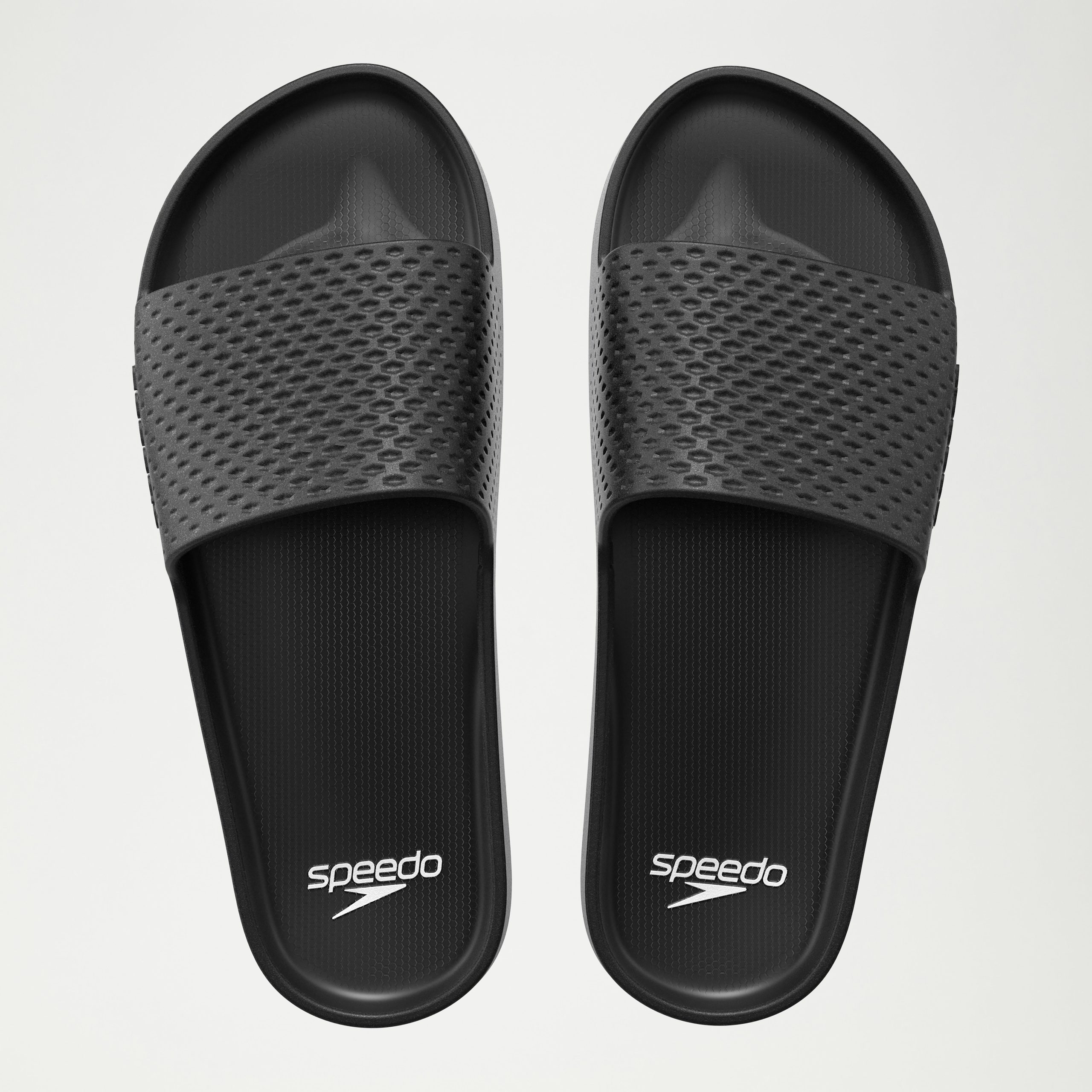Speedo Entry Slide Black