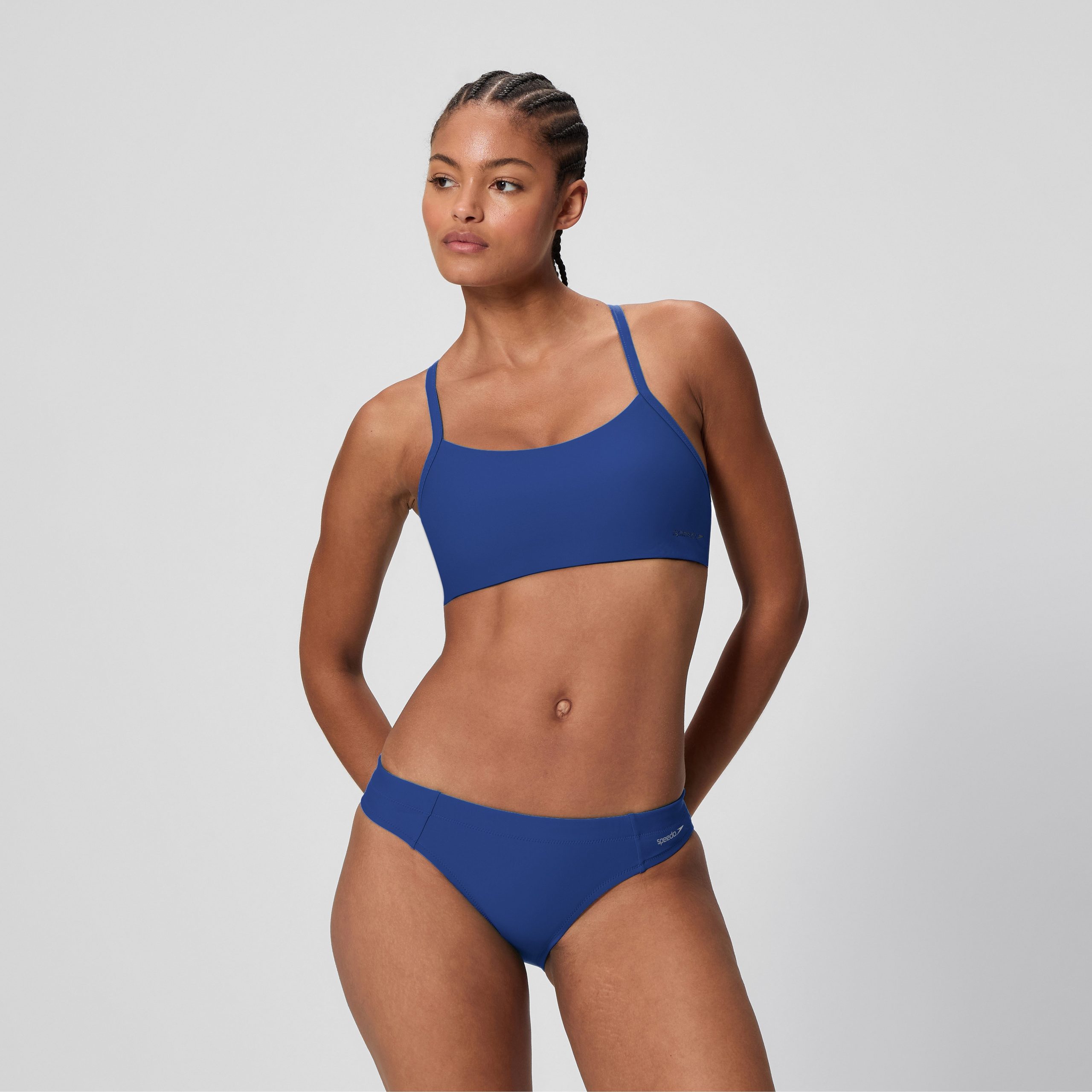 Women's Classic Bikini Bottom Blue/Black