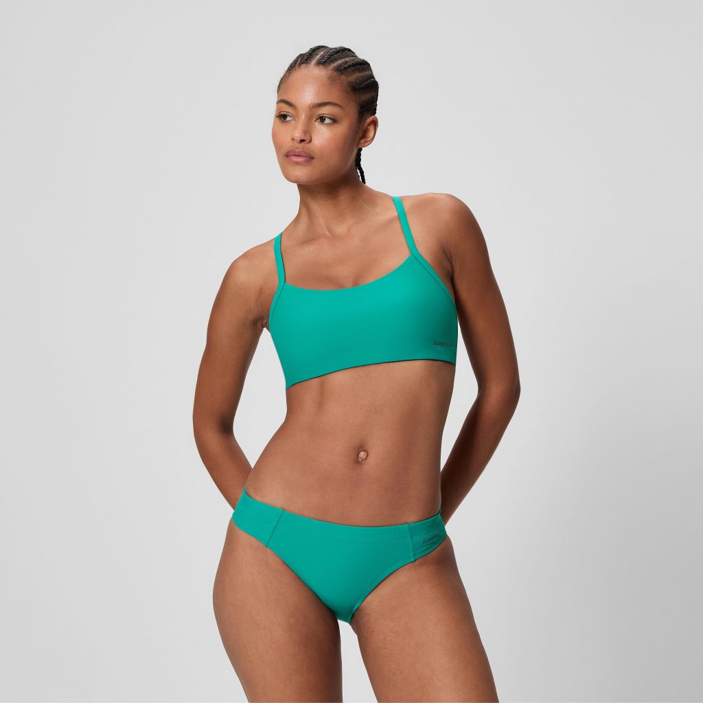 Women's Classic Bikini Bottom Teal/Navy
