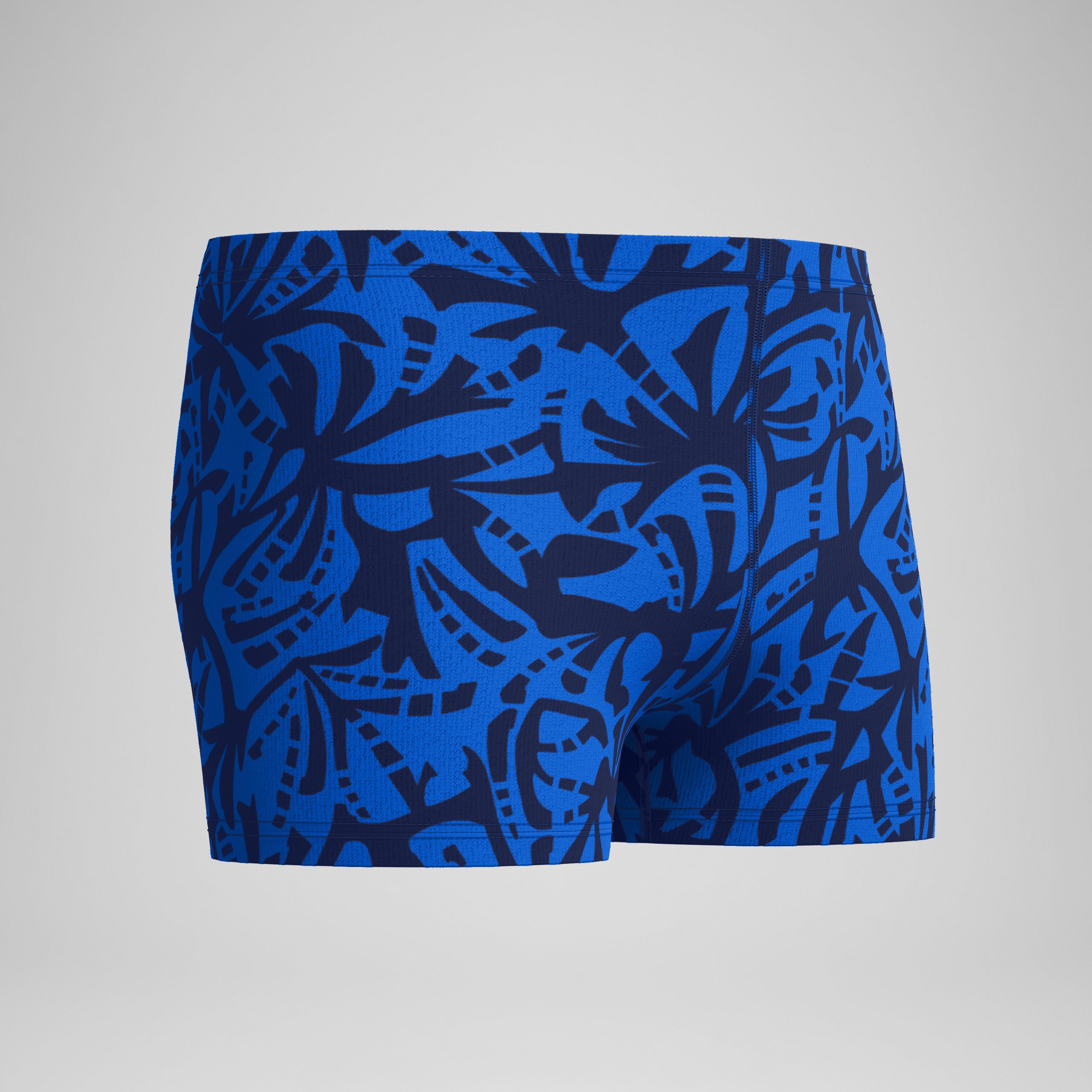 Men's Beachstar Printed Square Leg Navy/Blue - Image 5
