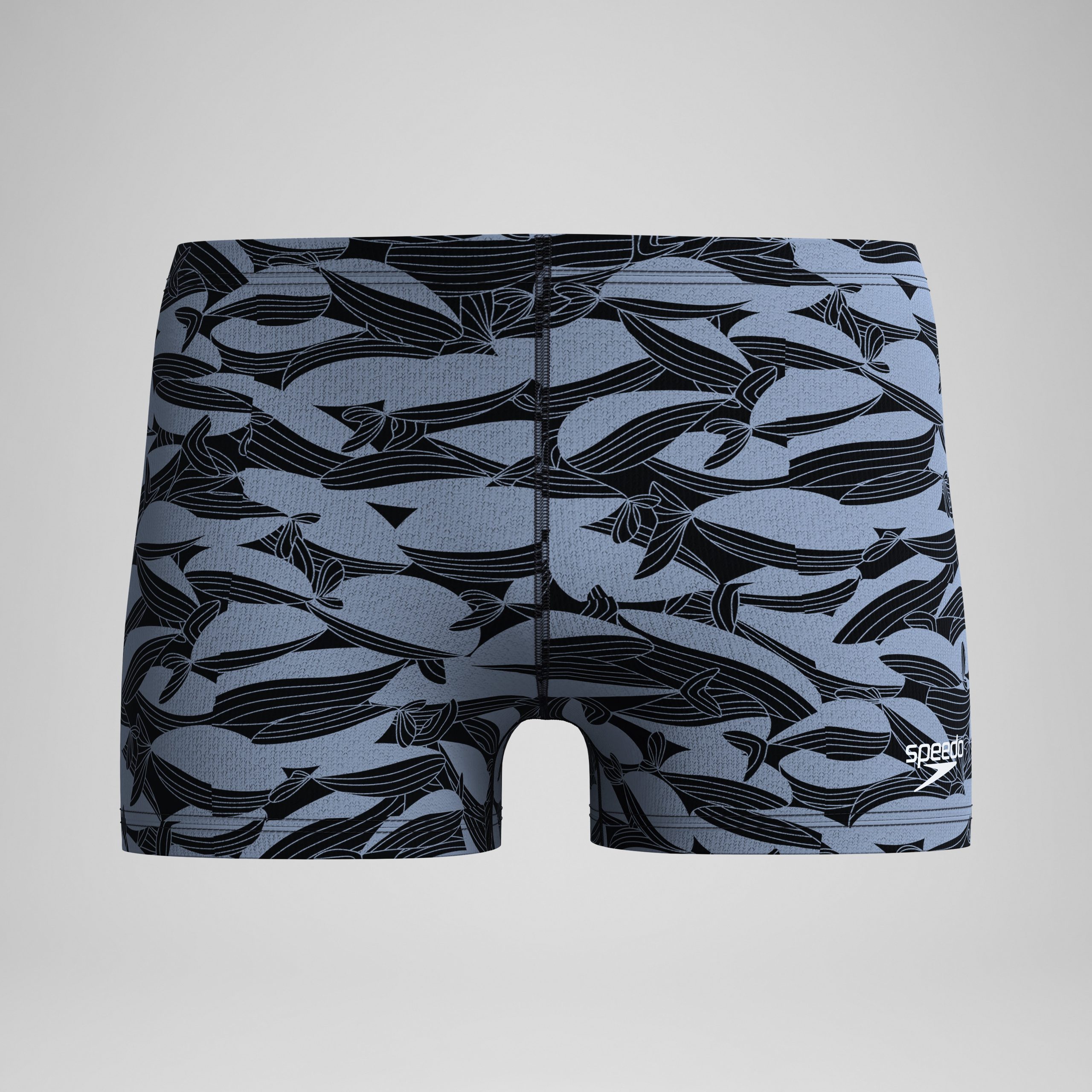 Men's Beachstar Printed Square Leg Black/Gray - Image 4