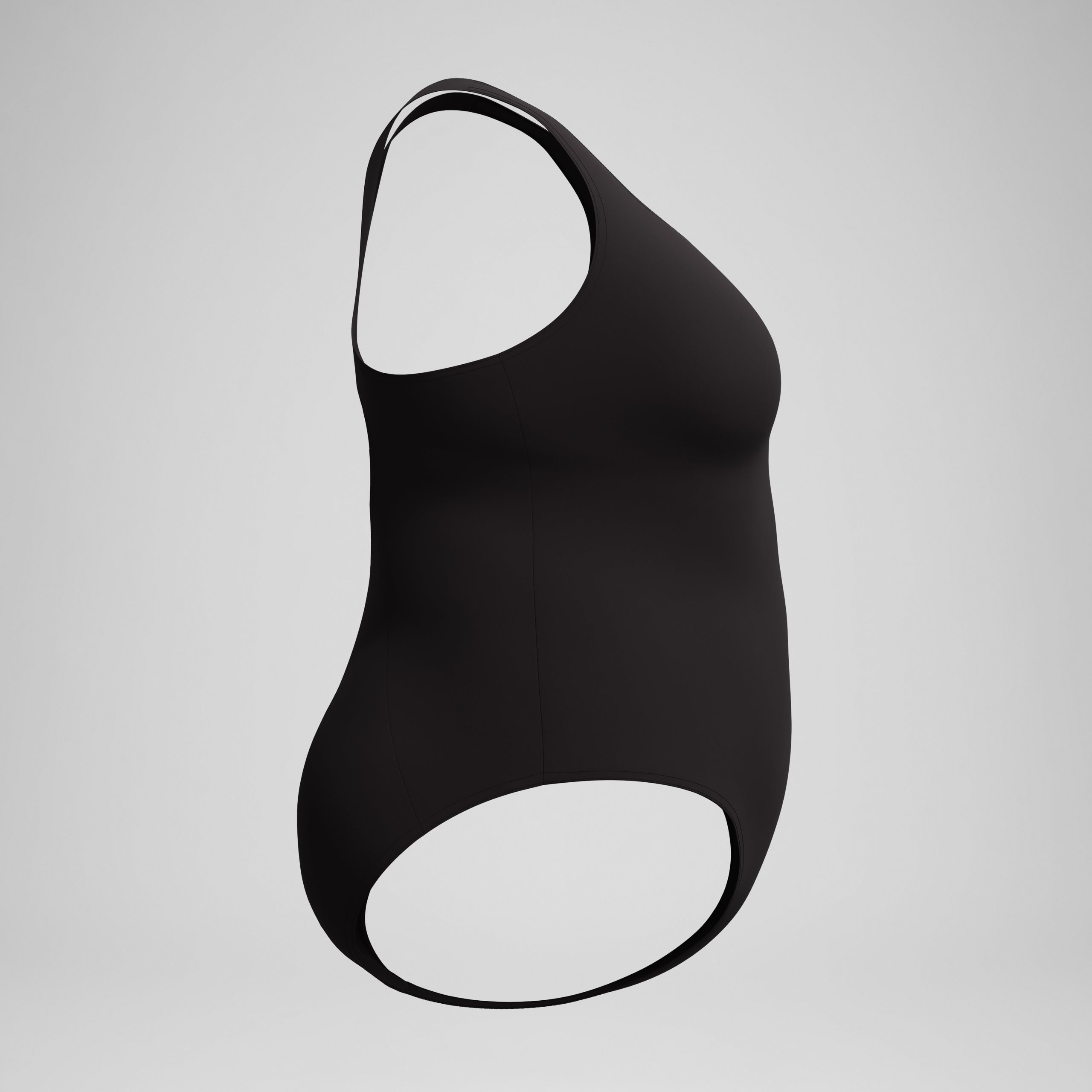 Women's Plus Endurance+ Medalist One Piece Black - Image 3