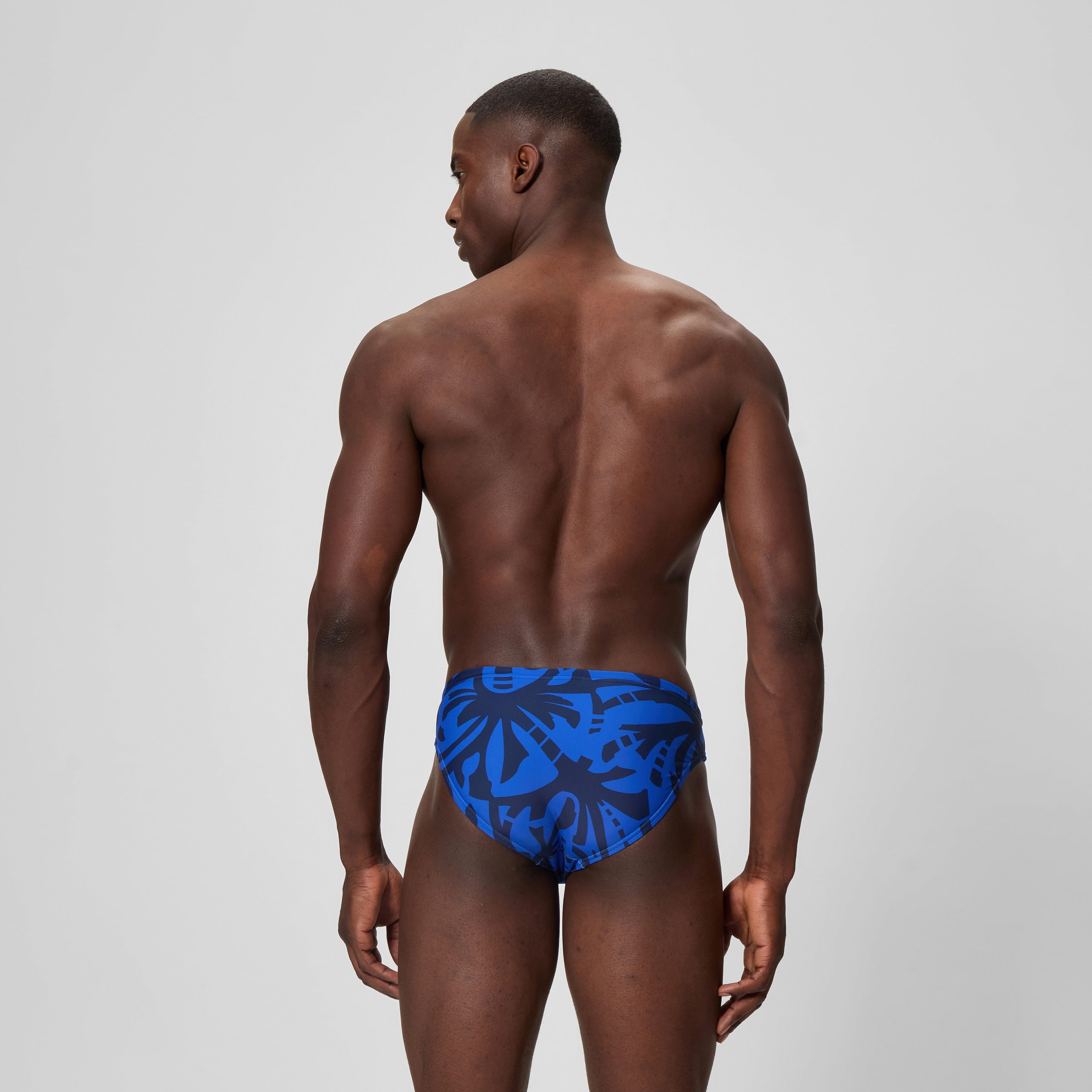 Men's Beachstar Printed Brief Navy/Blue - Image 3