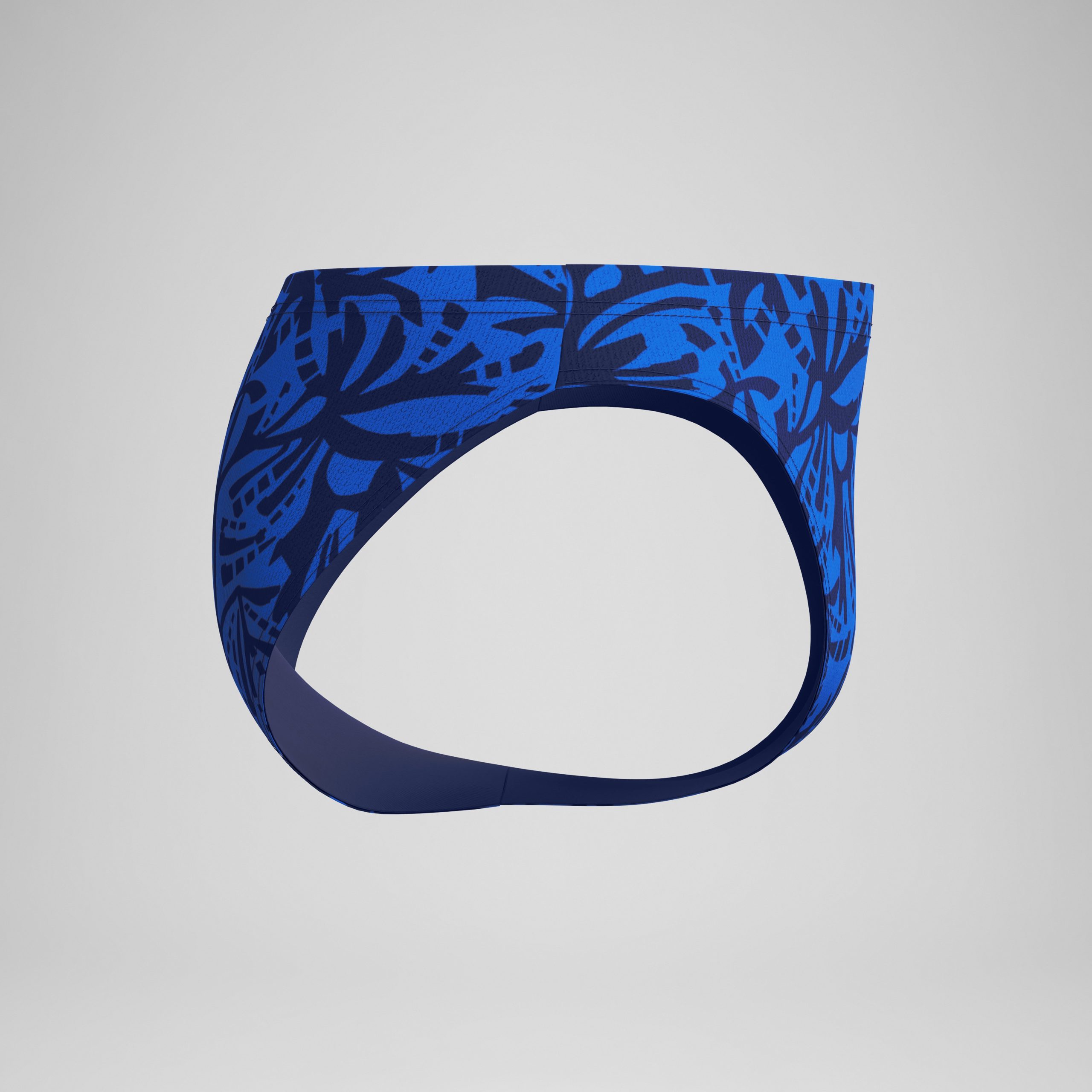 Men's Beachstar Printed Brief Navy/Blue - Image 5