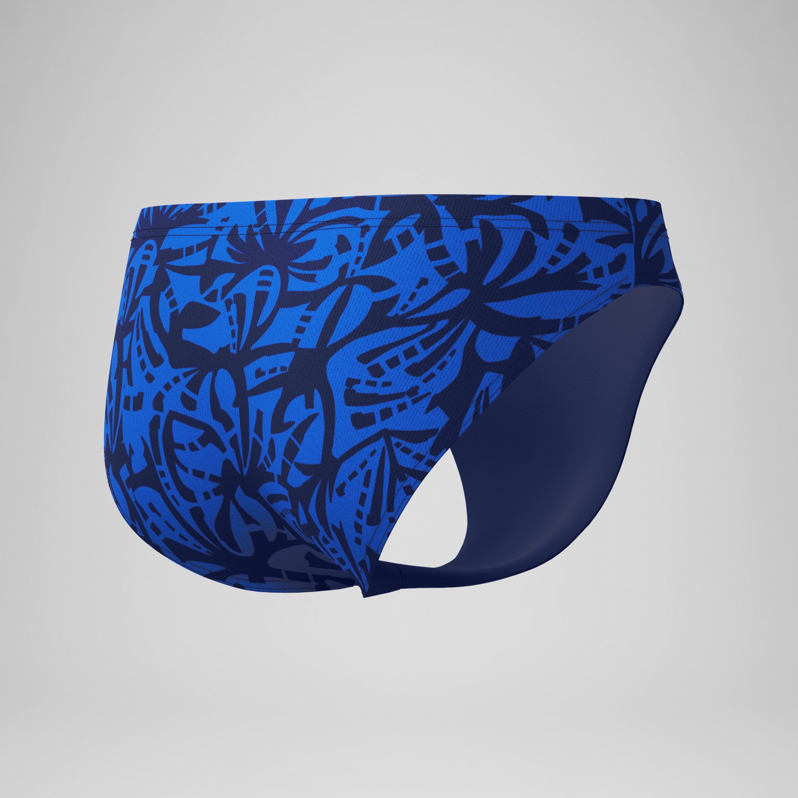 Men's Beachstar Printed Brief Navy/Blue - Image 6