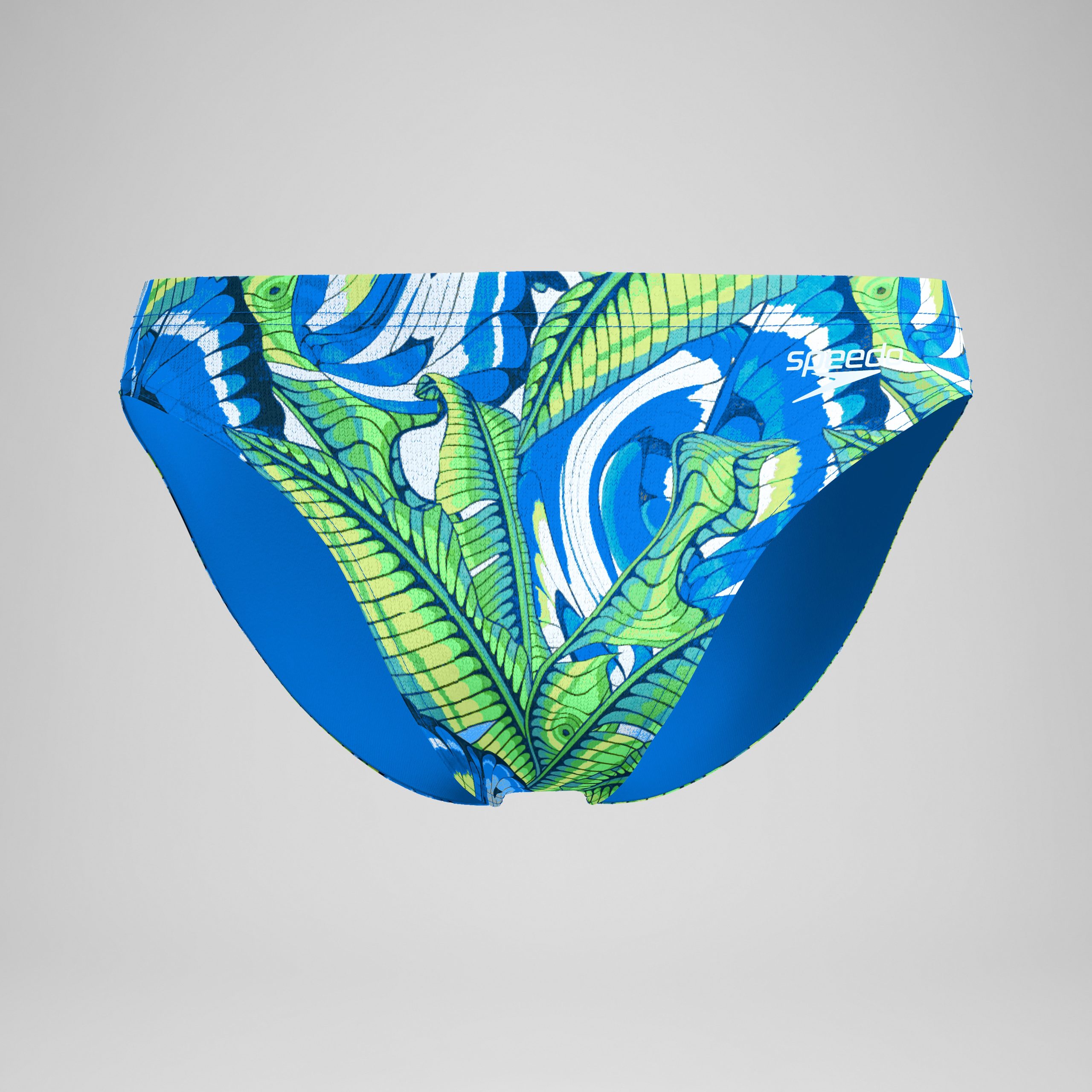Men's Beachstar Printed Brief Green - Image 4