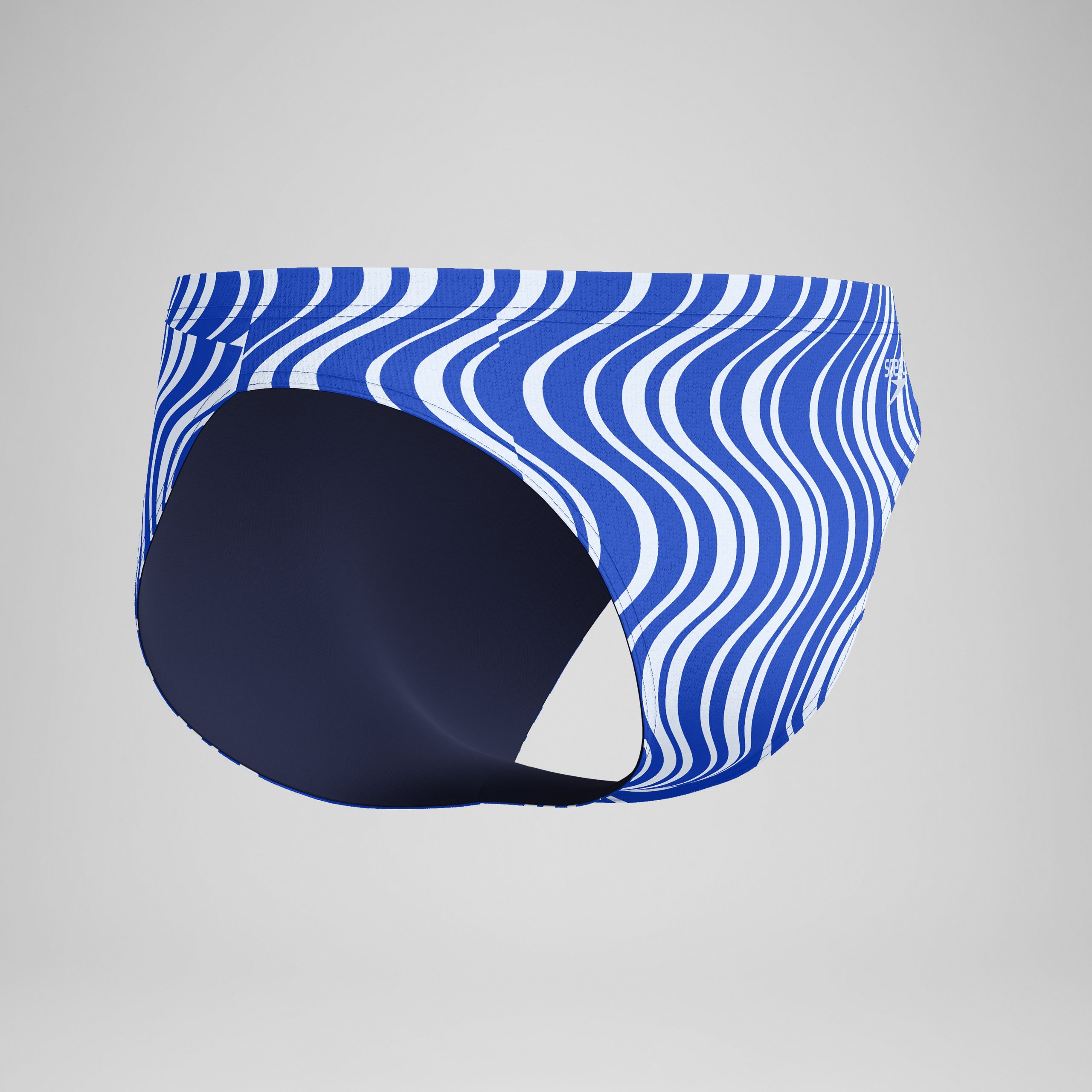 Men's Beachstar Printed Brief Blue/White - Image 5