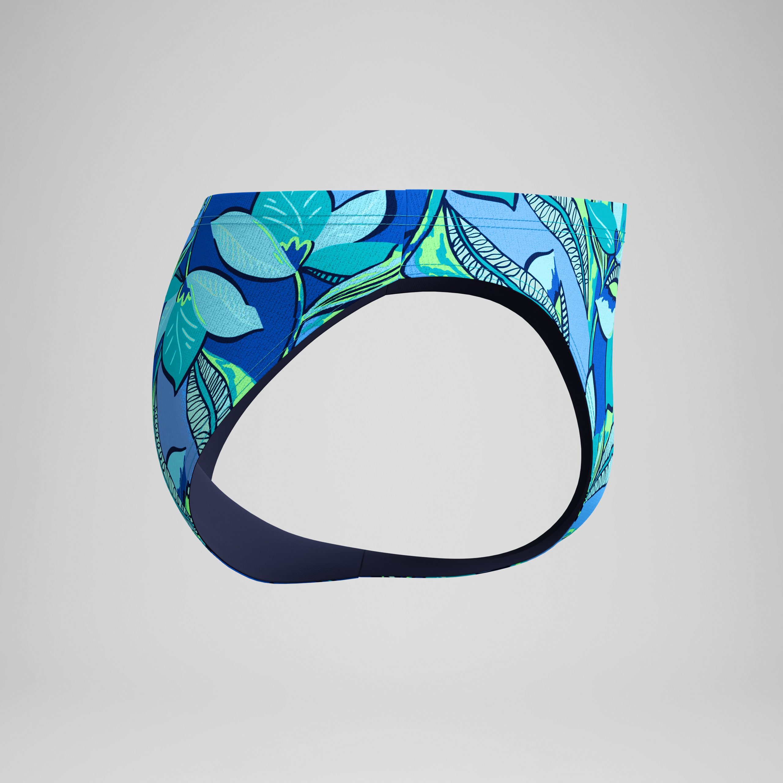 Men's Beachstar Printed Brief Blue - Image 6