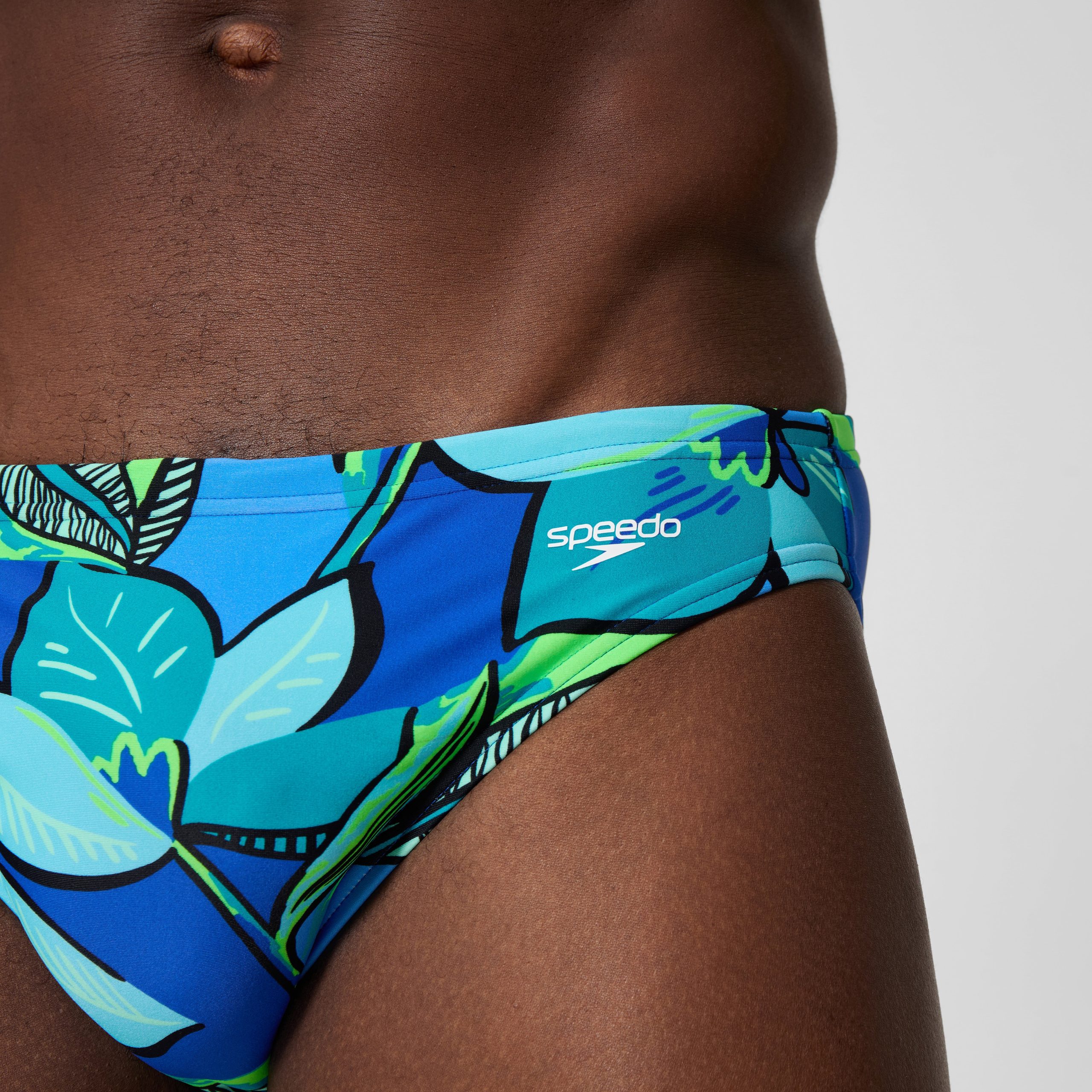 Men's Beachstar Printed Brief Blue - Image 8