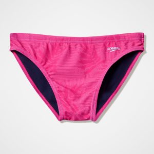Men's The Speedo Printed Briefs Pink