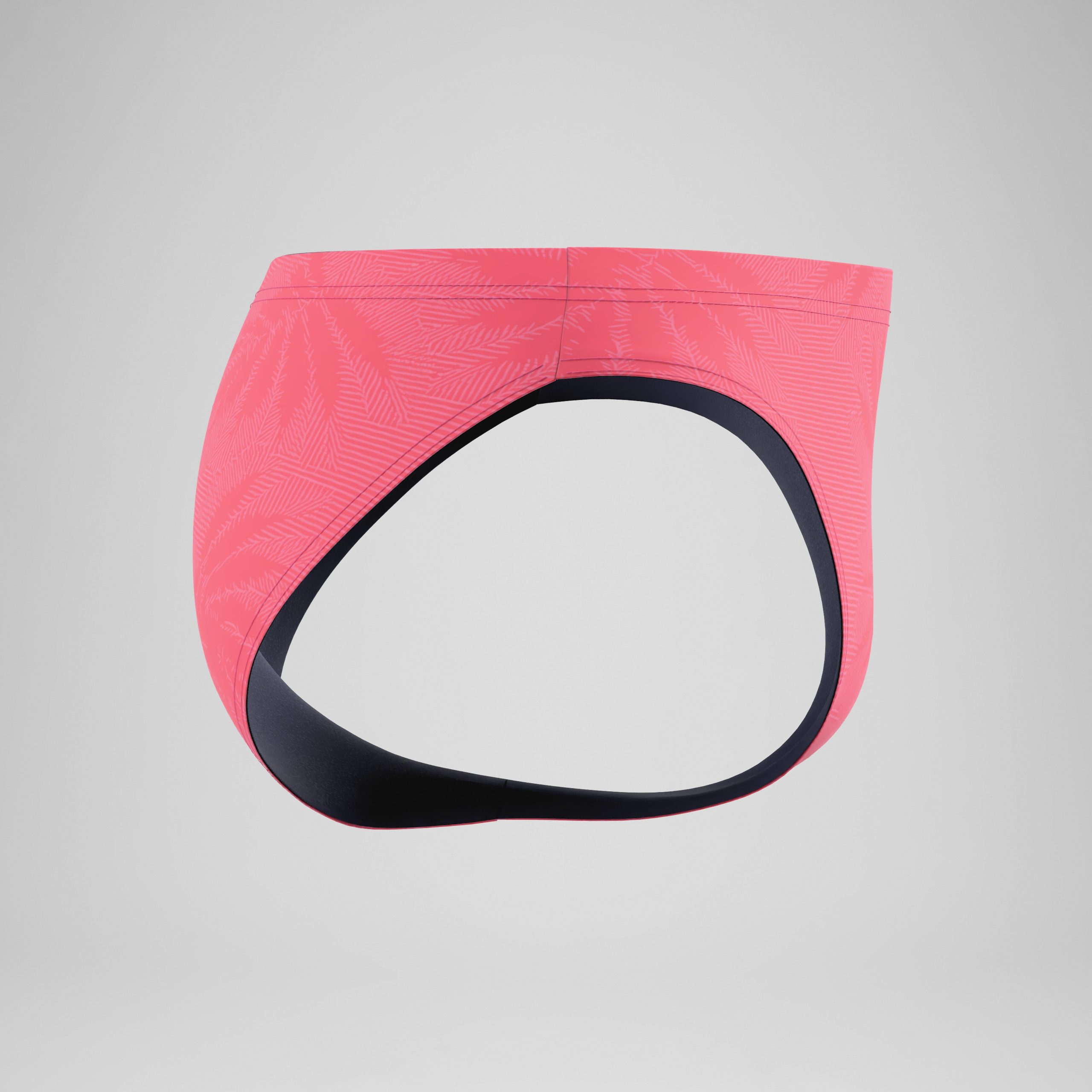Men's The Speedo Printed Briefs Pink - Image 3