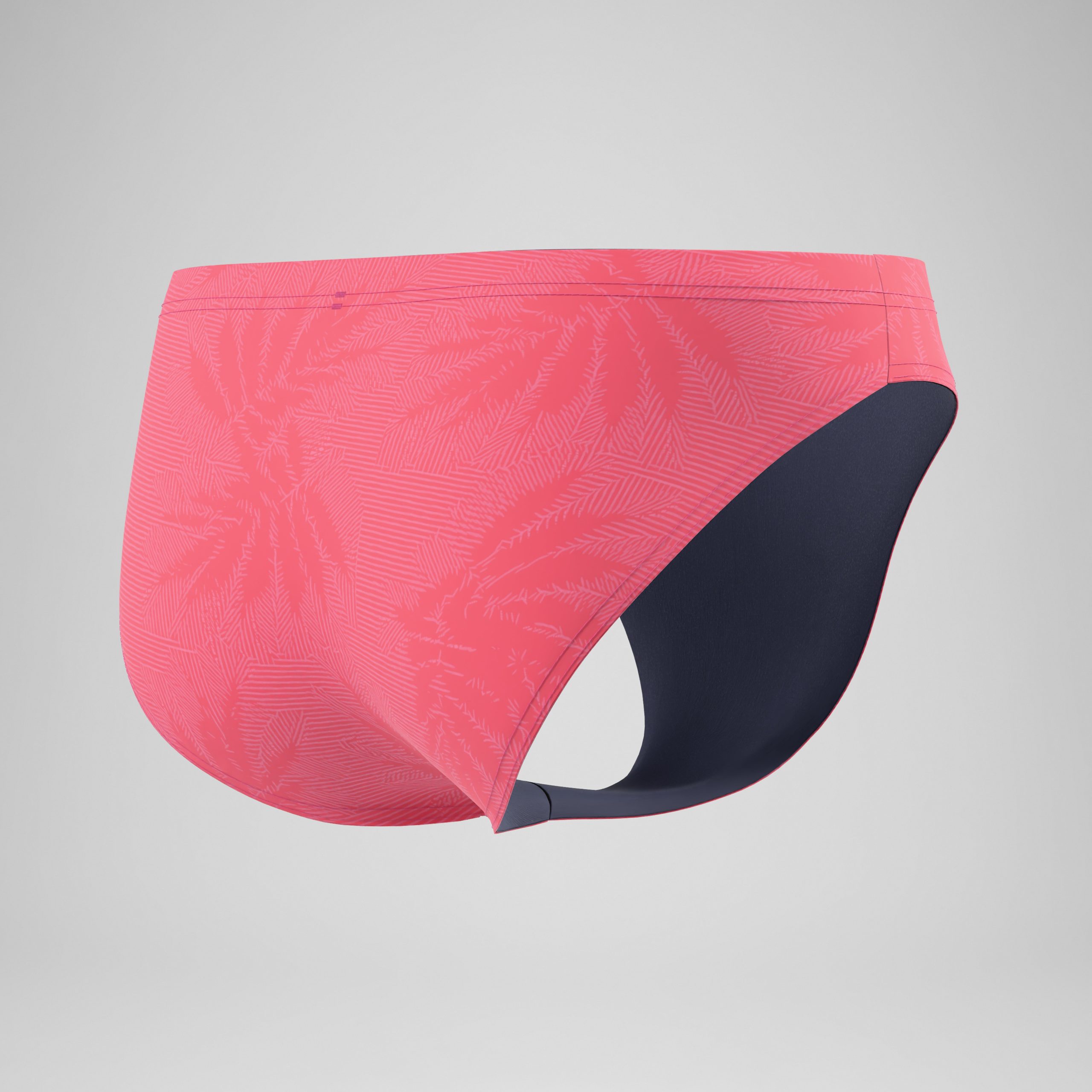 Men's The Speedo Printed Briefs Pink - Image 4