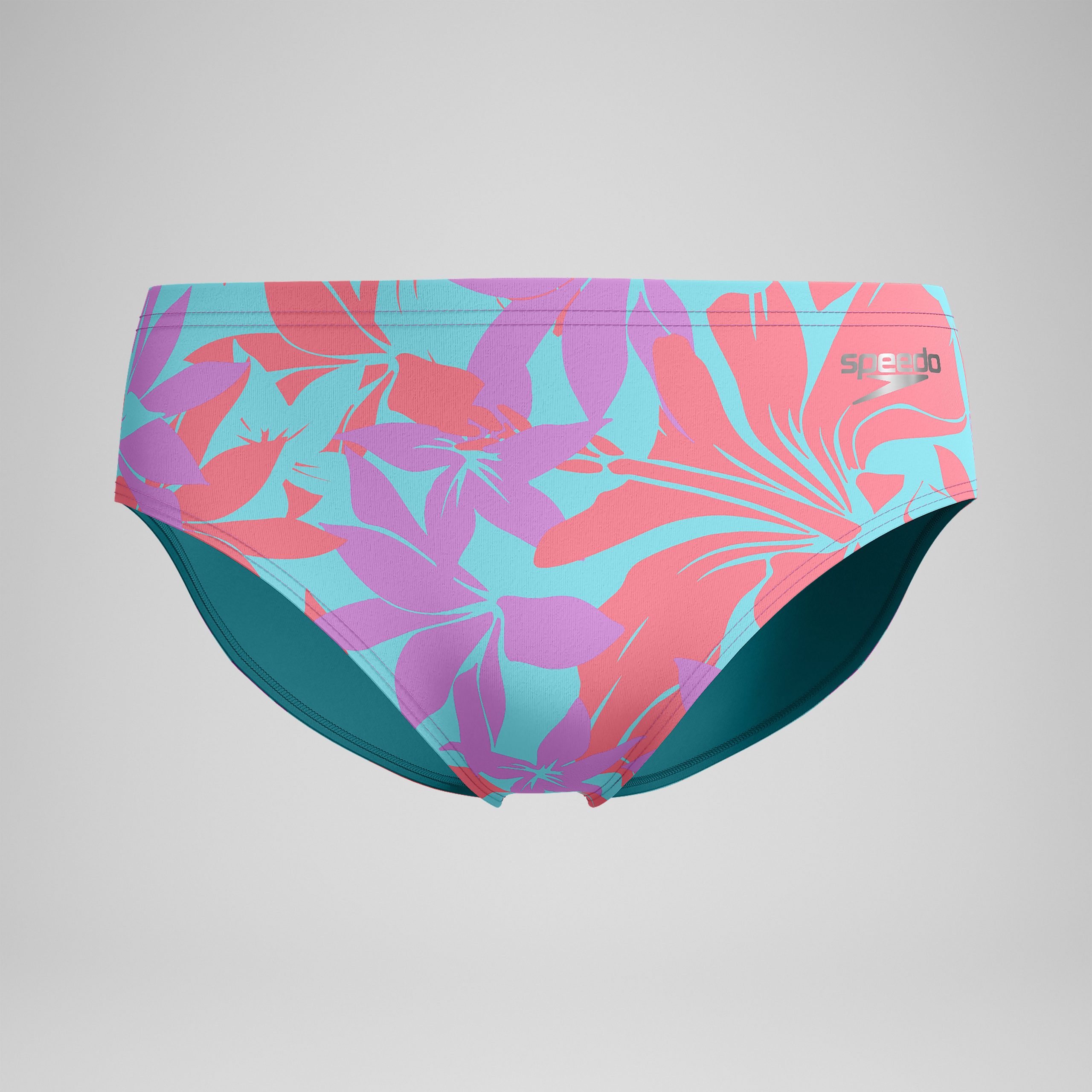 Men's Printed One Brief Purple - Image 5