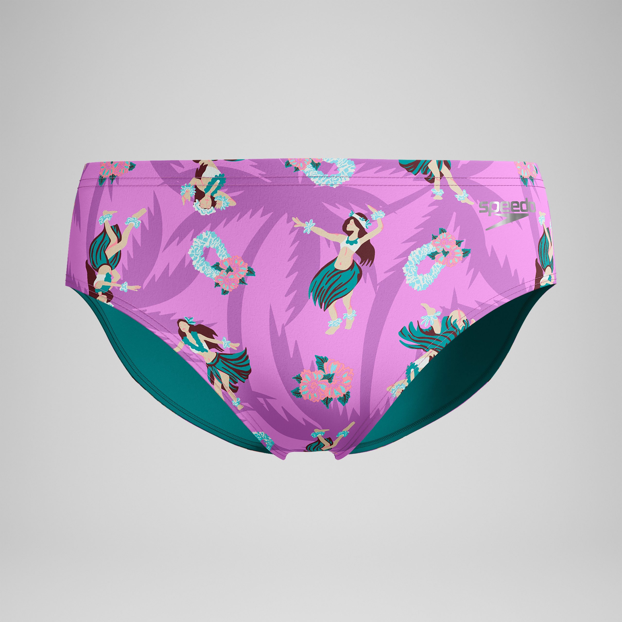 Men's Printed One Brief Pink - Image 5