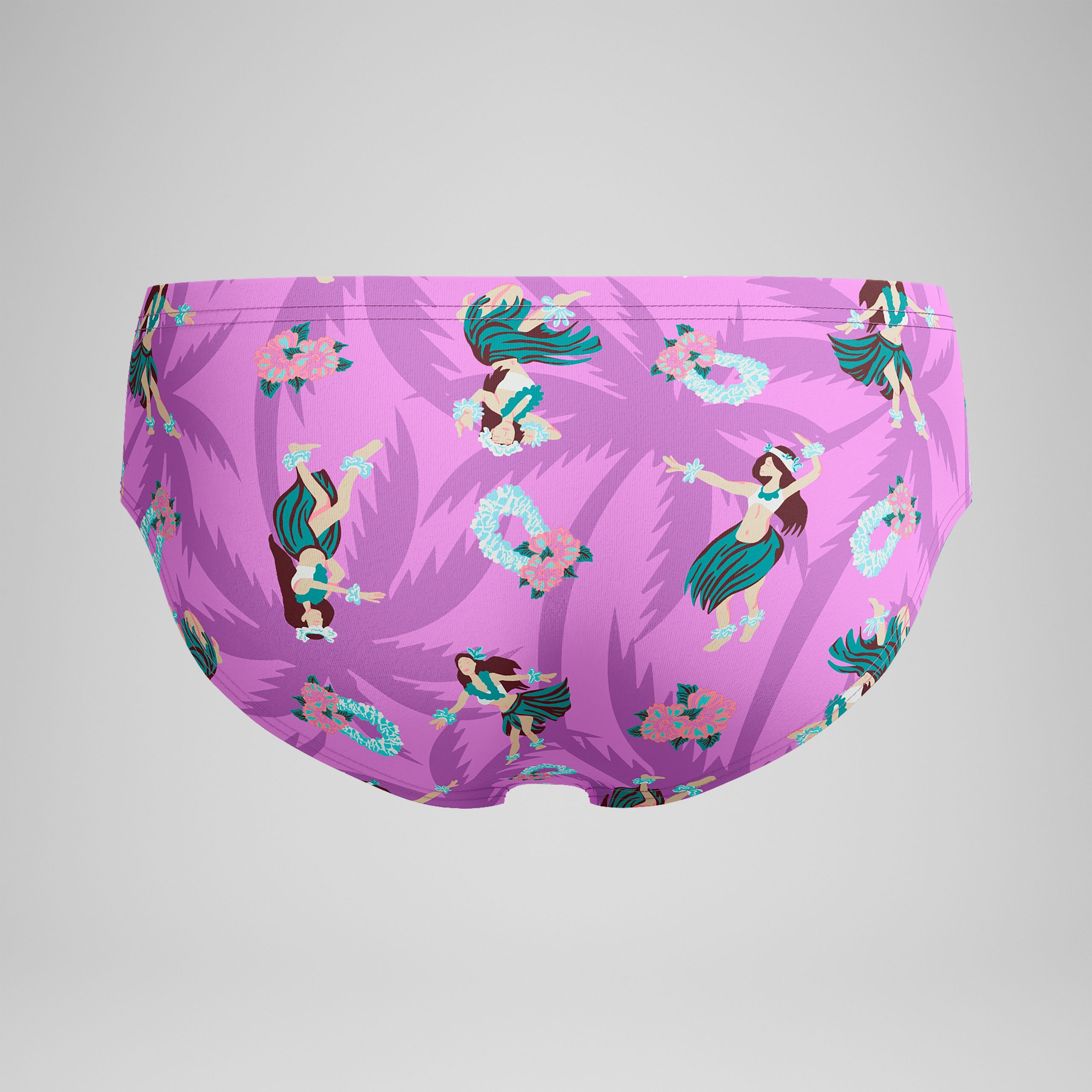 Men's Printed One Brief Pink - Image 7