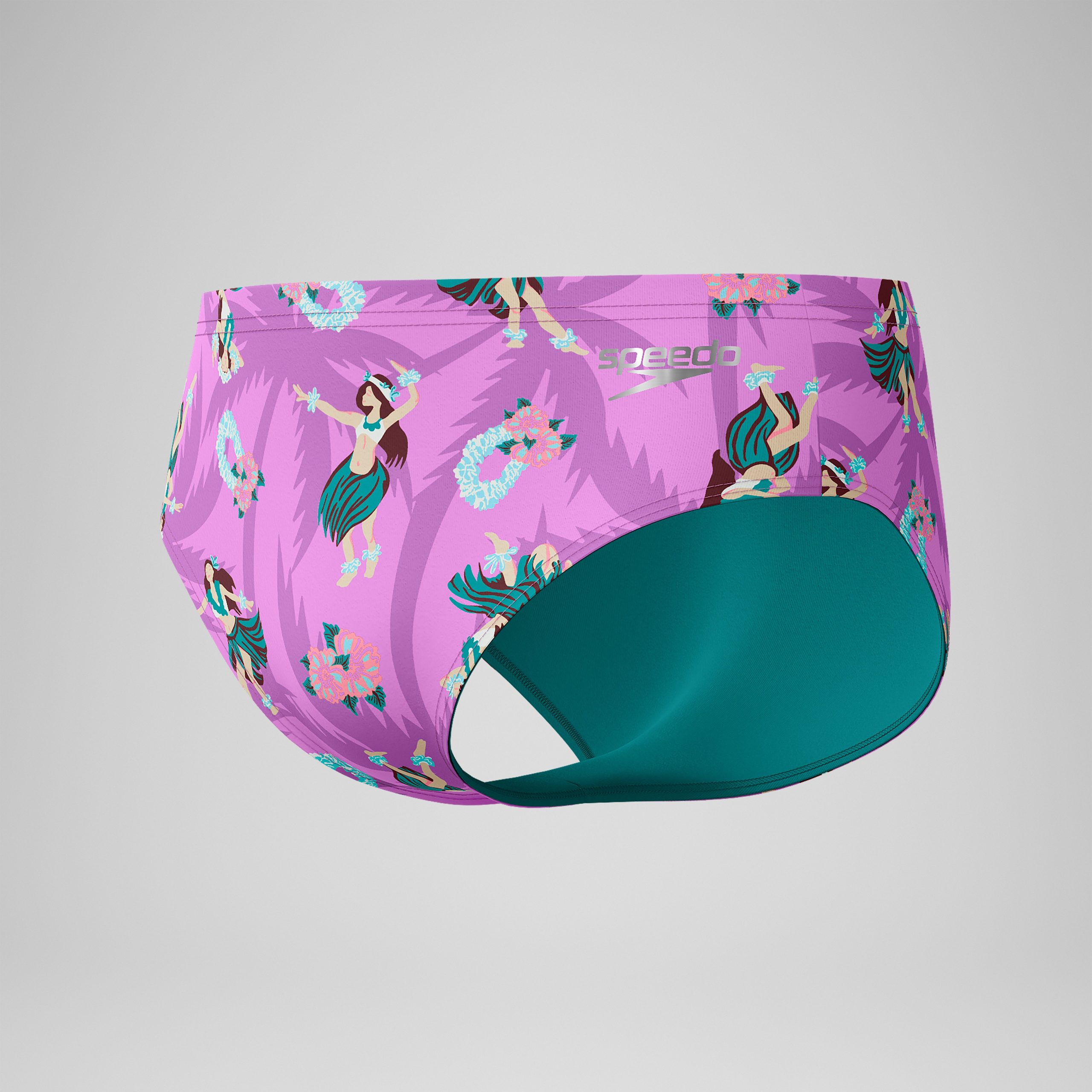 Men's Printed One Brief Pink - Image 8