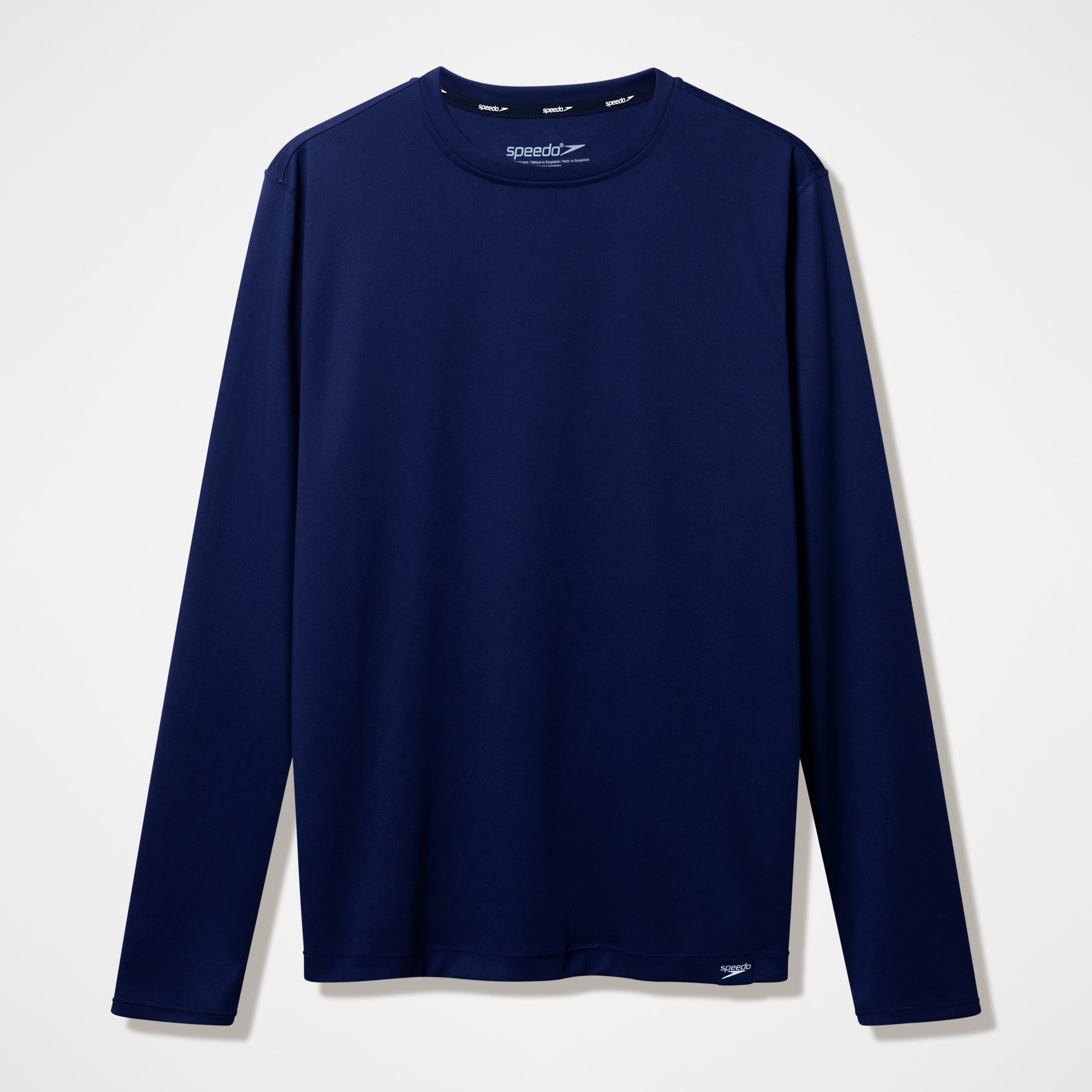 Men's Long Sleeve Swim Shirt Navy